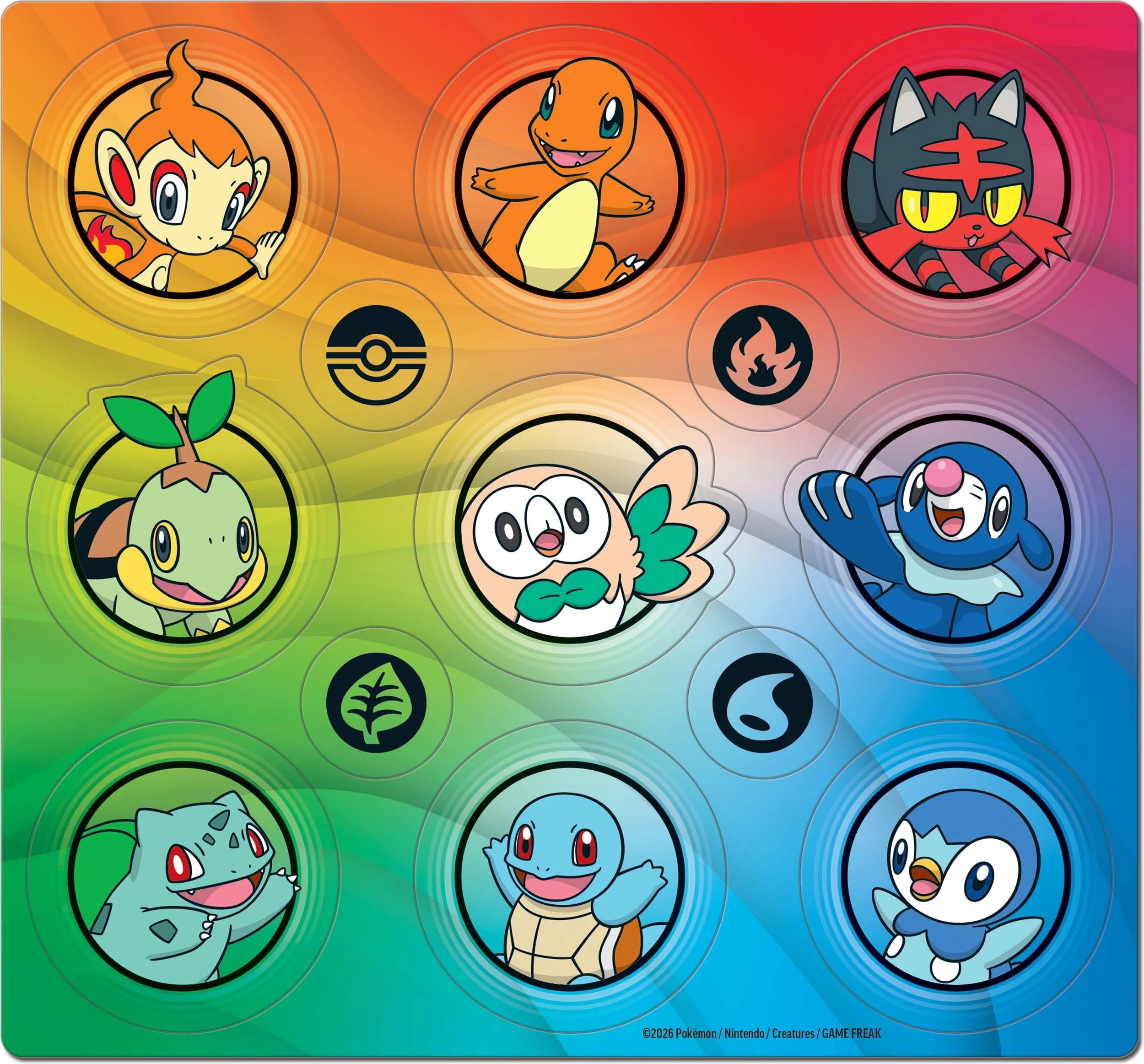 4 Pokemon Trading Card Game: First Partner Illustration Collection - Series 1, 4 of 6