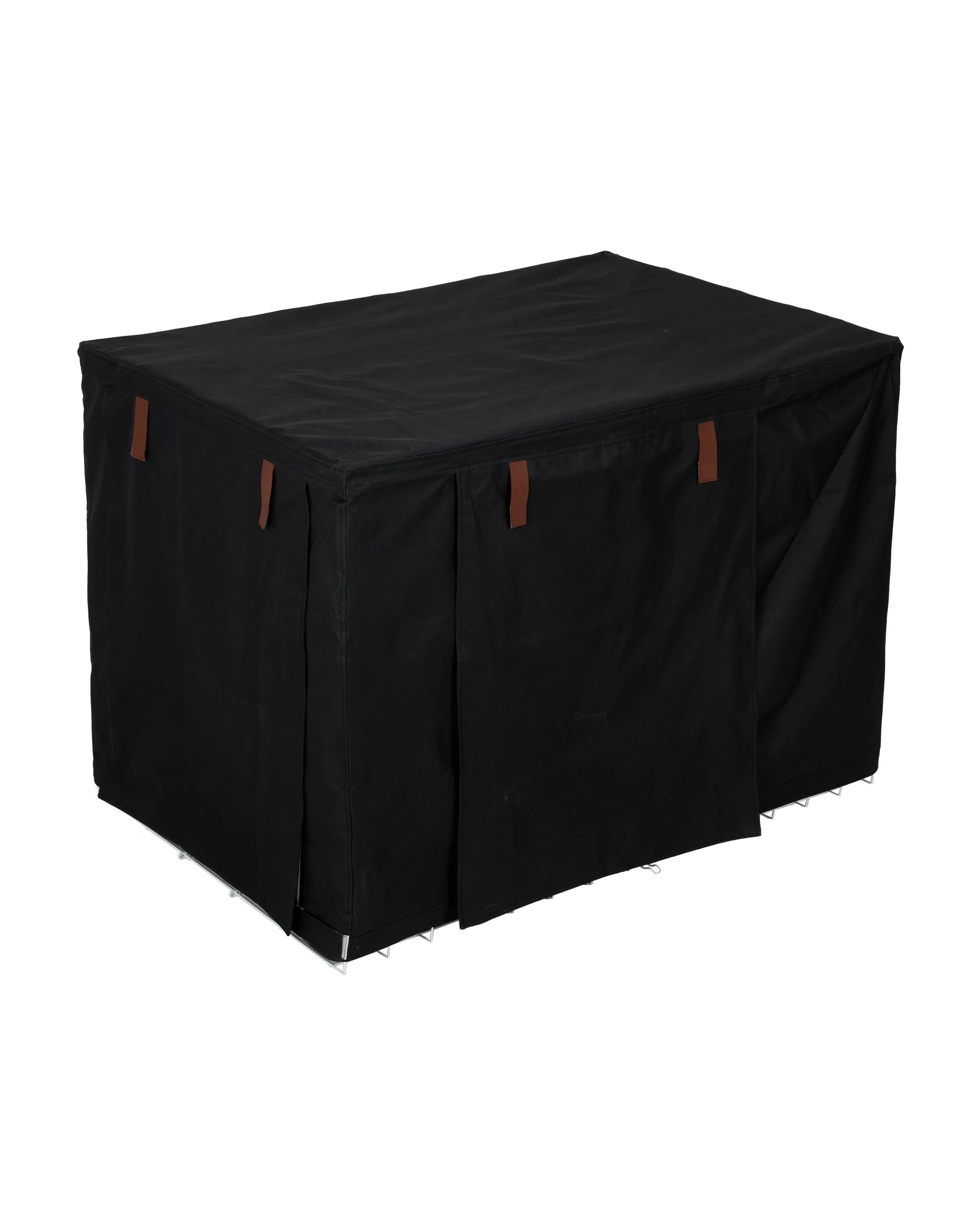 1 Pet Crate Cover - Black, Extra Large, 1 of 10
