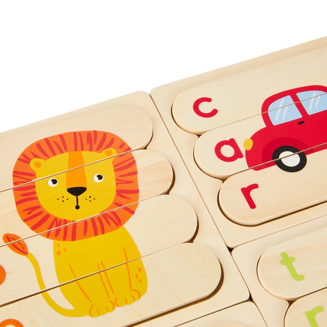 5 Wooden Play Simple Words Puzzle, 5 of 6