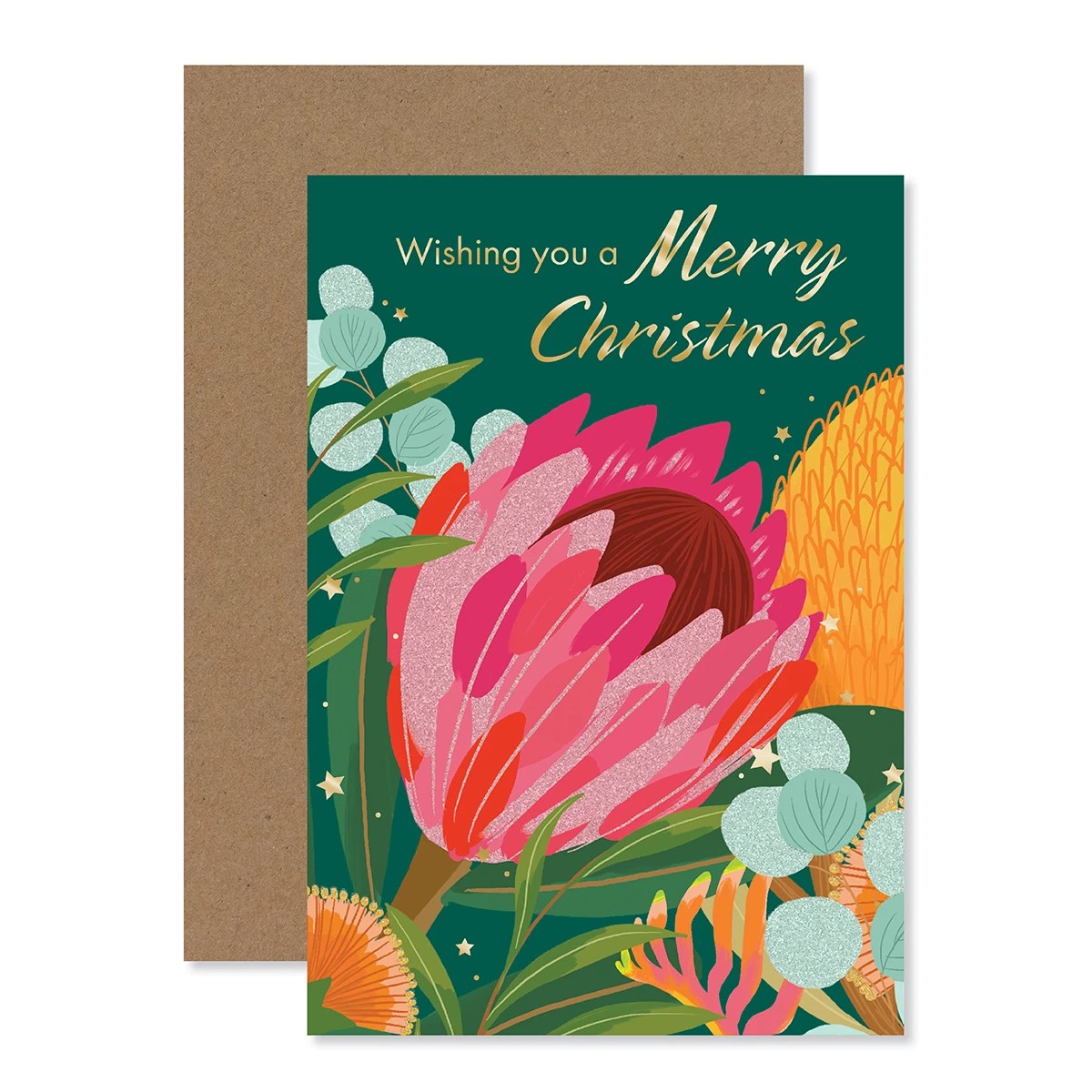 1 Hallmark Christmas Card - Merry Christmas, 1 of 3