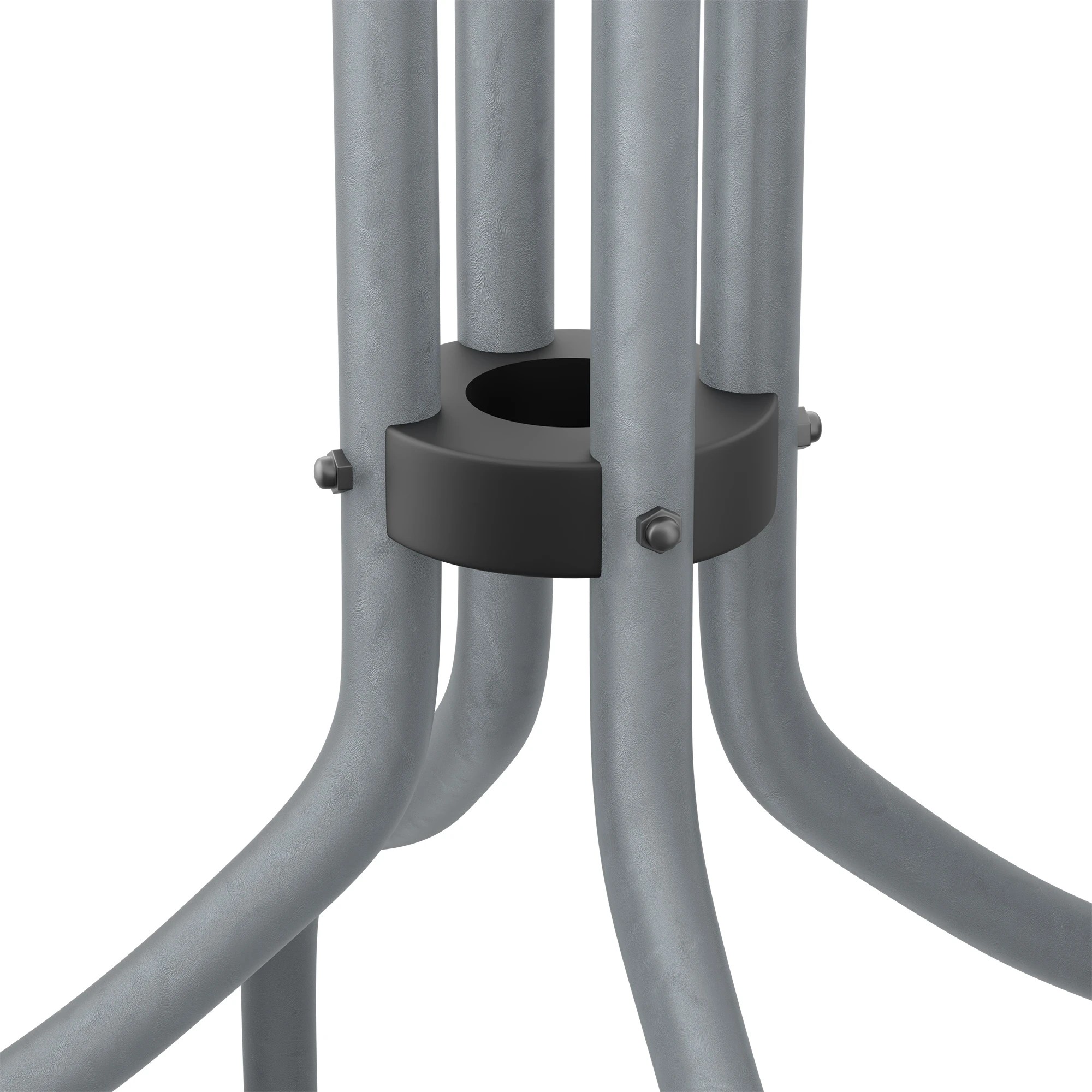 9 Alfordson Outdoor Furniture Patio Coffee Side Table Garden 60CM Glass - Grey, 9 of 10