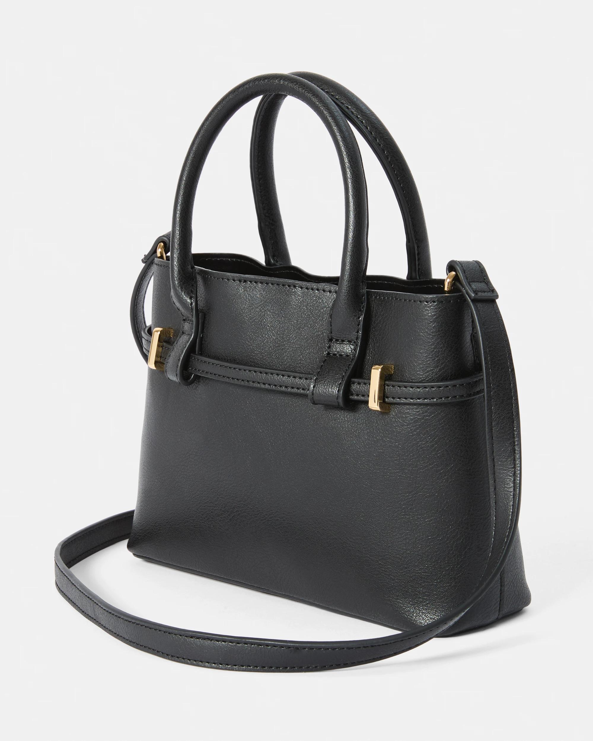 2 Top Handle Crossbody Bag Black, 2 of 6