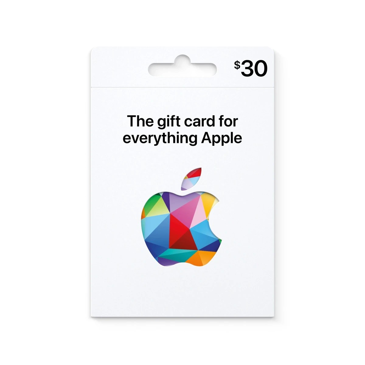 1 $30 iTunes Cards