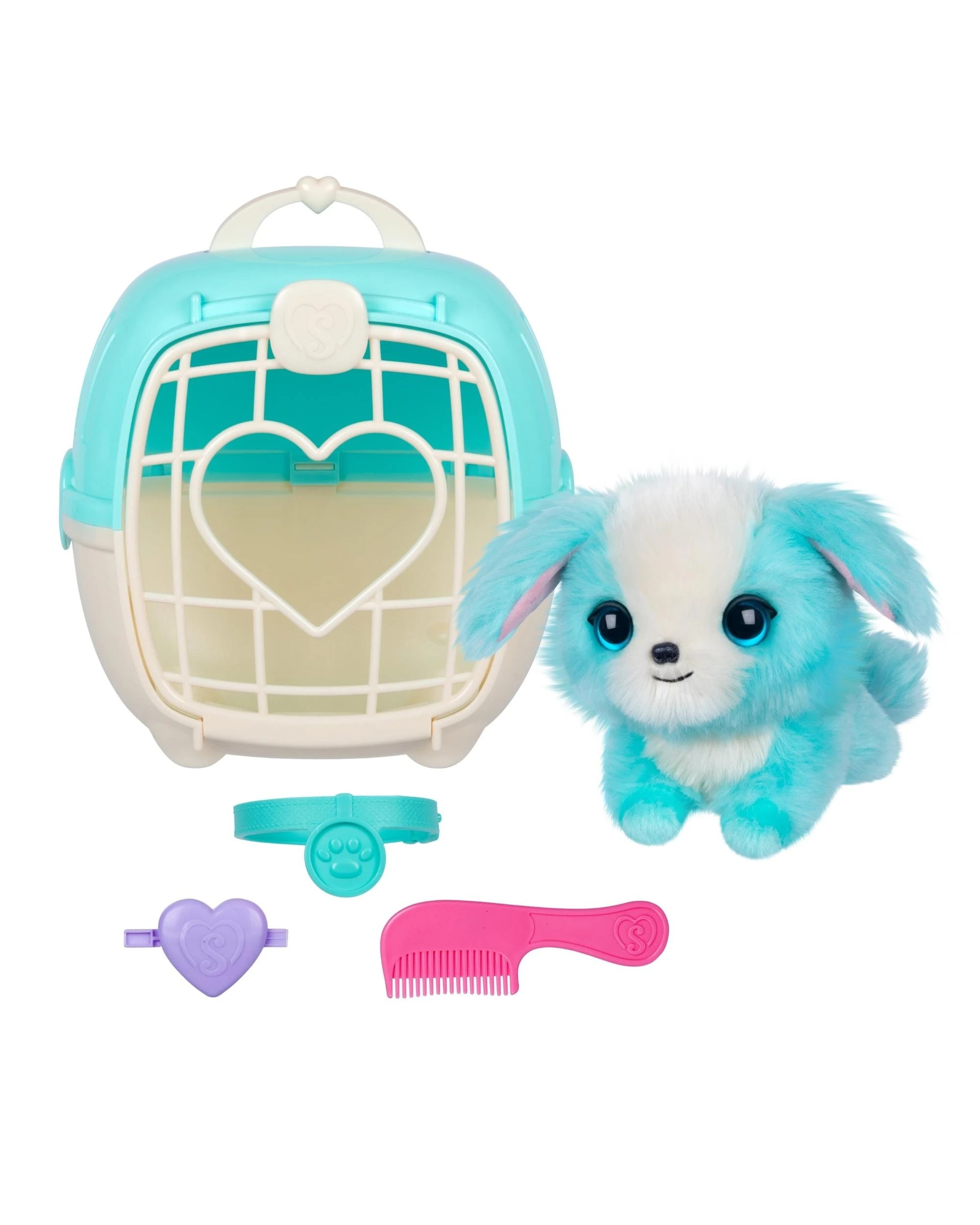 10 Little Live Pets Scruff-A-Luvs Series 1 Single Pack Blue, 10 of 10