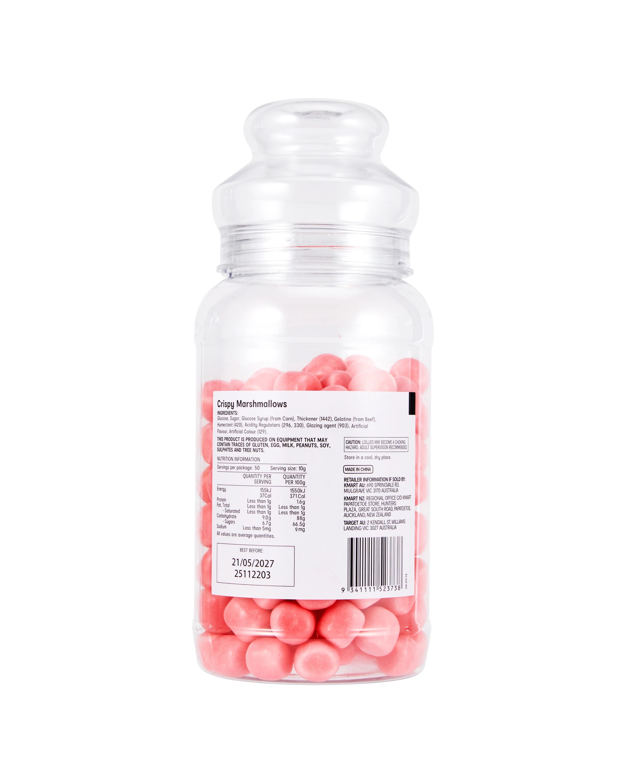 5 Strawberry Flavoured Crispy Marshmallows 500g, 5 of 5