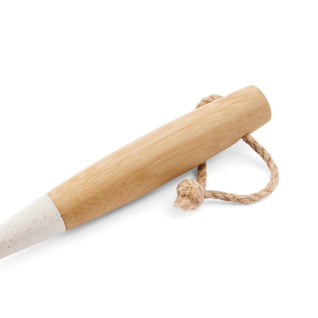 7 Bamboo Handle Bottle Brush - White, 7 of 7