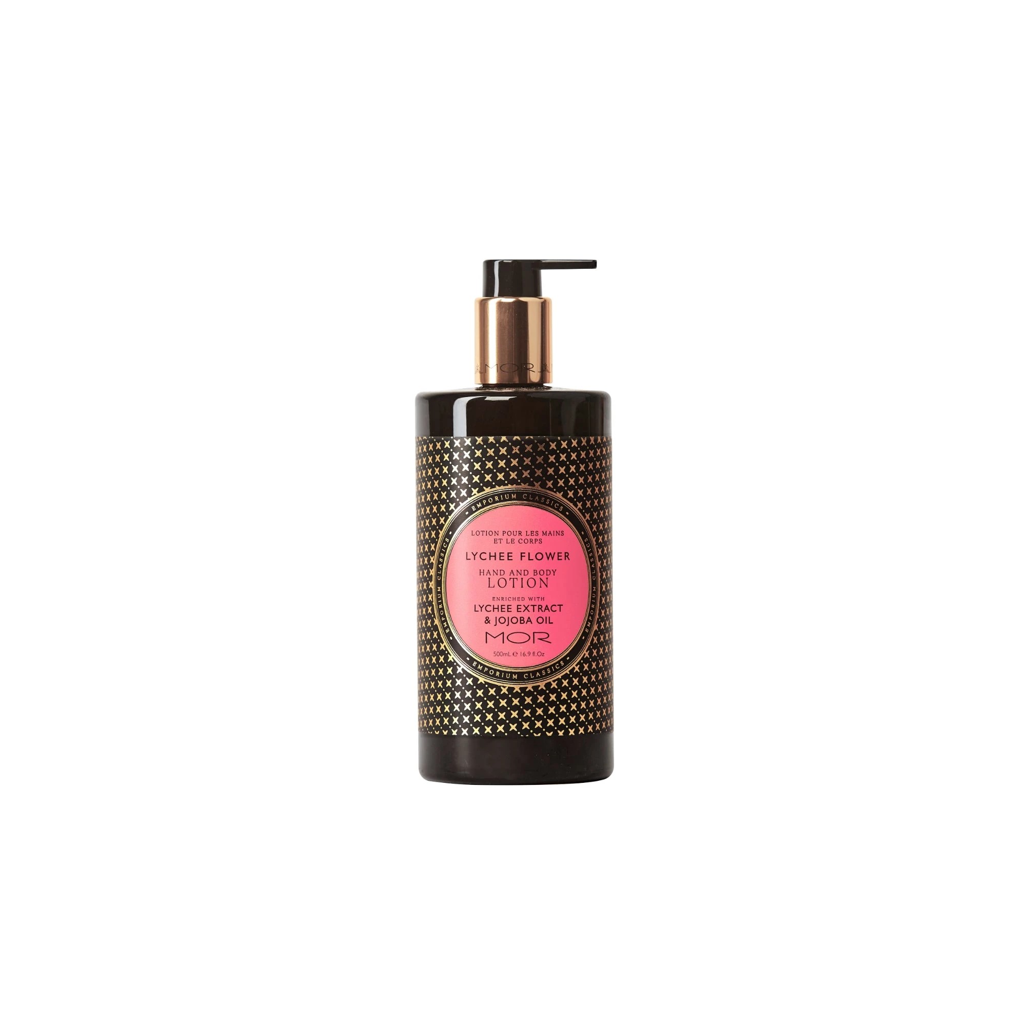3 MOR Lychee Flower Hand & Body Wash 500ml and Hand & Body Lotion 500ml Set - Pink, 3 of 3