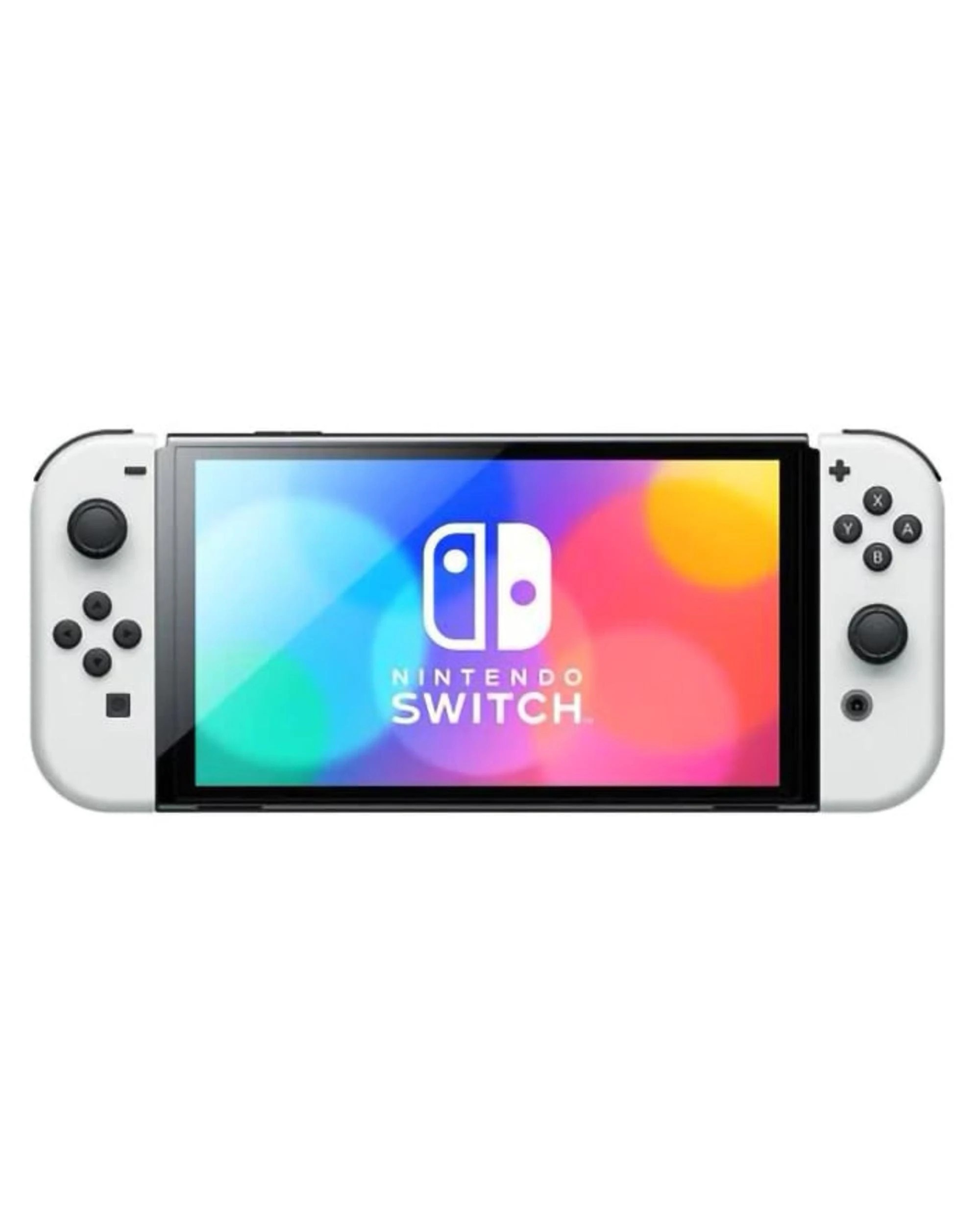 6 Nintendo Switch OLED Model White Console - White, 6 of 7