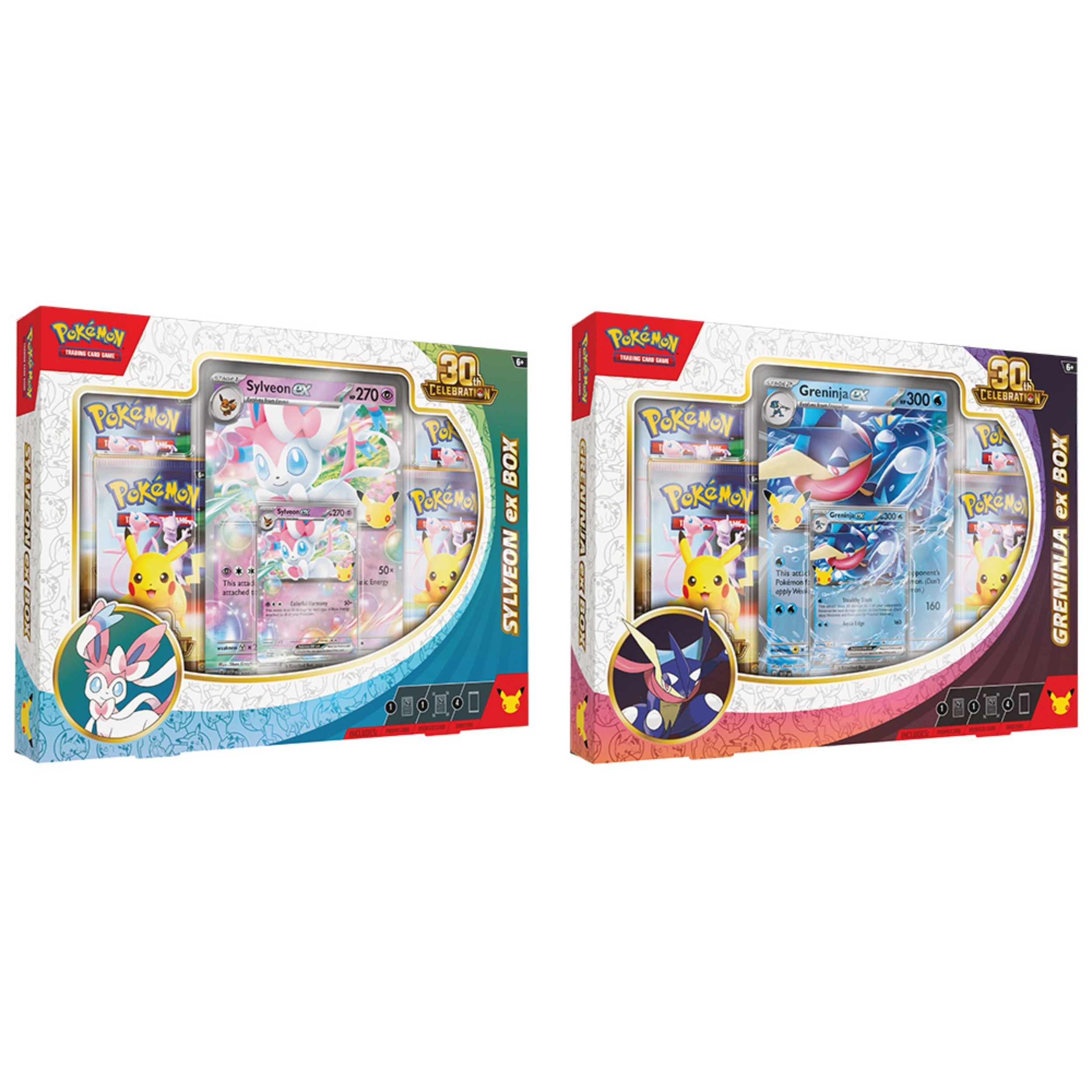1 Pokemon Trading Card Game: 30th Celebration Pokemon ex Box - Assorted, 1 of 9