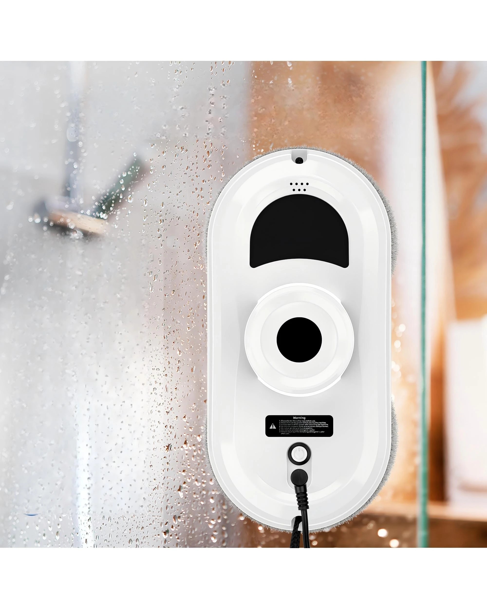 1 Advwin Window Cleaner Robot, 2800pa Automatic Window Cleaning Vacuum Robotic With Remote, Suitable For Glass Window Tile, 1 of 7