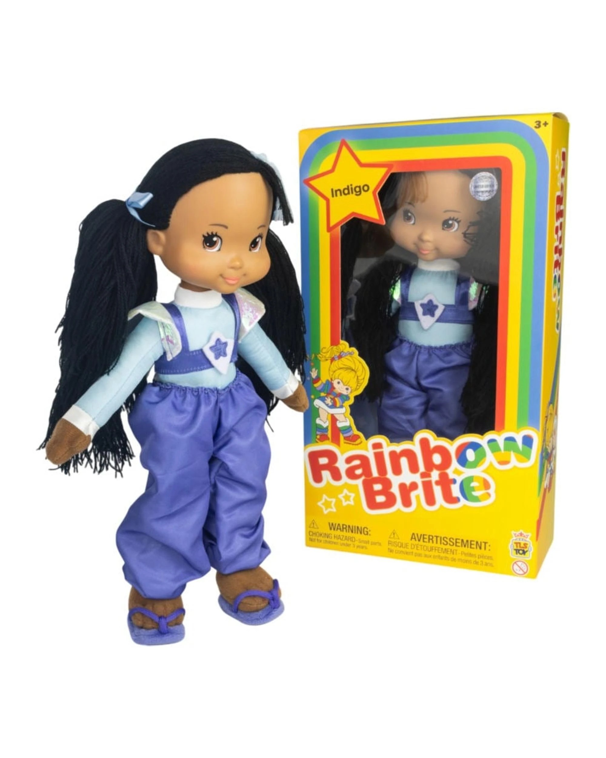 1 Rainbow Brite Indigo 12 inch Plush Doll, 1 of 7