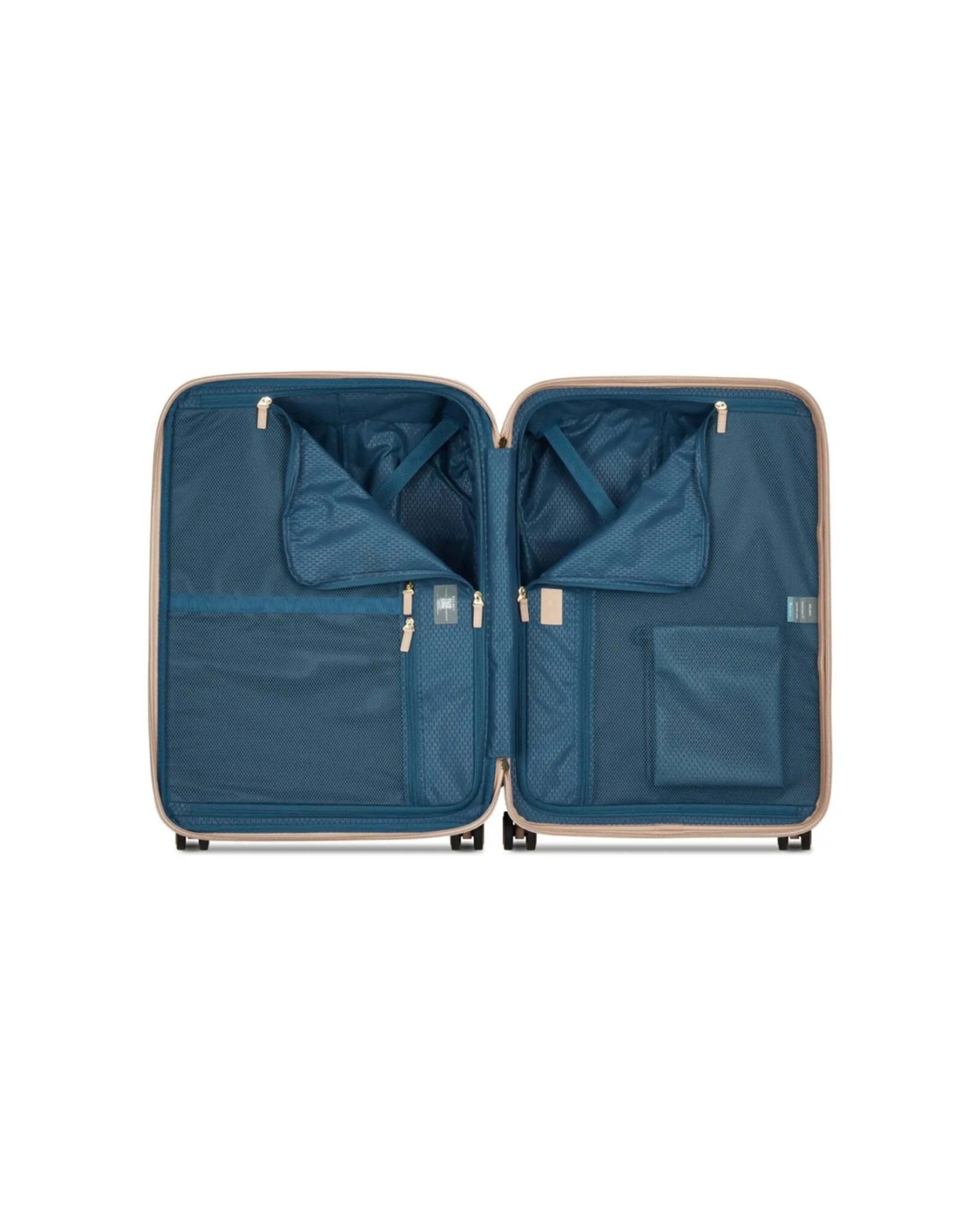 2 Delsey Luggage Chatelet Air 2.0 4-Wheel Suitcase 66 cm TSA Lock Secure Zip Rose - Multi, 2 of 8