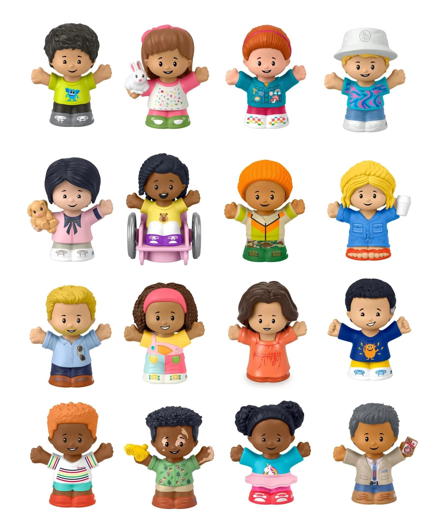 2 Fisher-Price Little People Single Figure, Assorted, 2 of 2