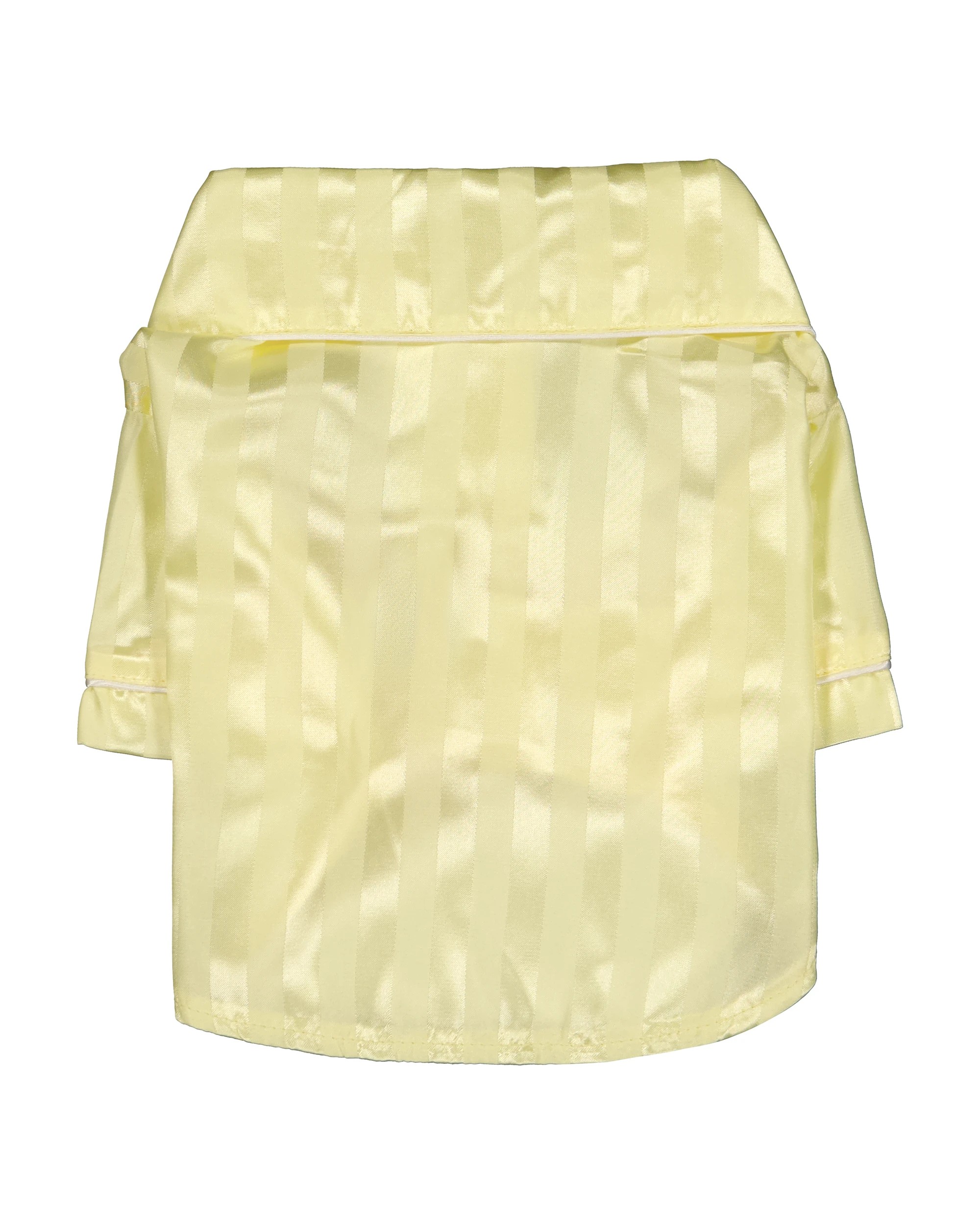 5 Pet Satin Pyjamas - Small, Yellow, 5 of 9