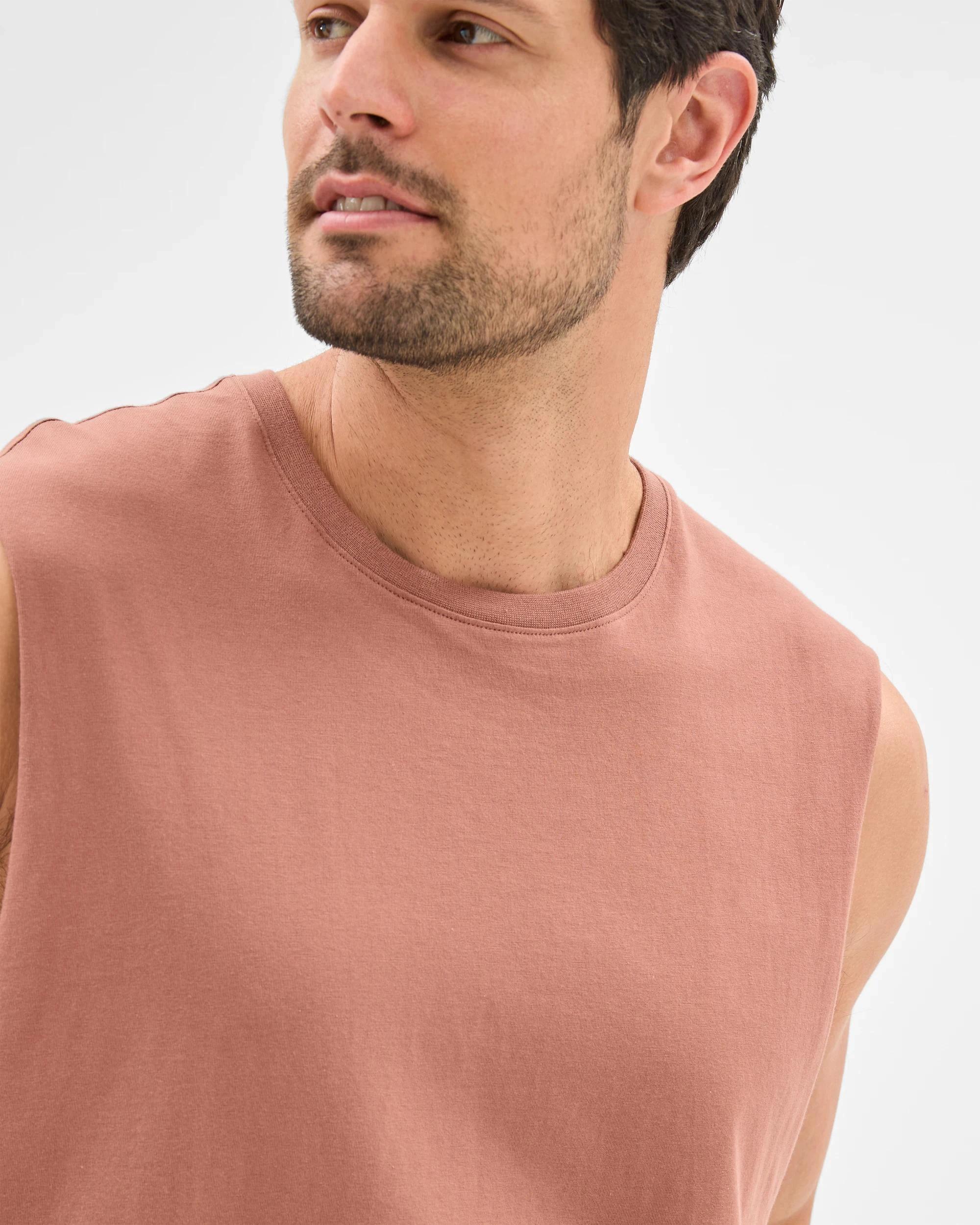 2 Target Australian Cotton Plain Tank Top COGNAC, 2 of 6