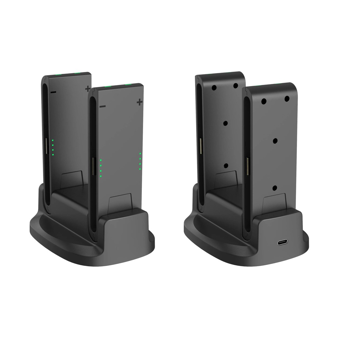 3 Powerwave Compact Dual Charging Stand - Nintendo Switch 2 - Black, 3 of 9