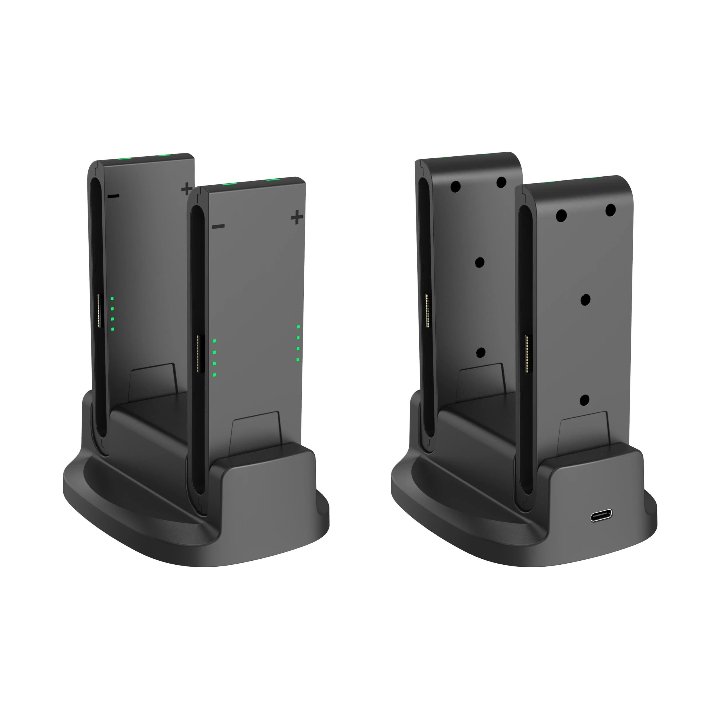 3 Powerwave Compact Dual Charging Stand - Nintendo Switch 2 - Black, 3 of 9