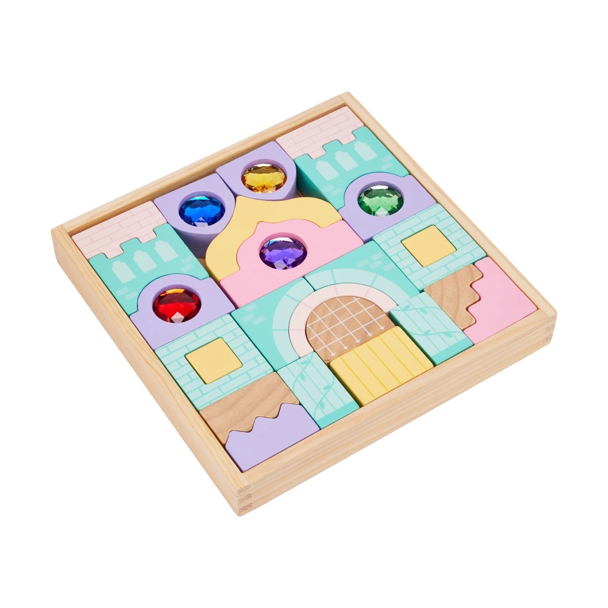 3 Wooden Castle Block Set, 3 of 7