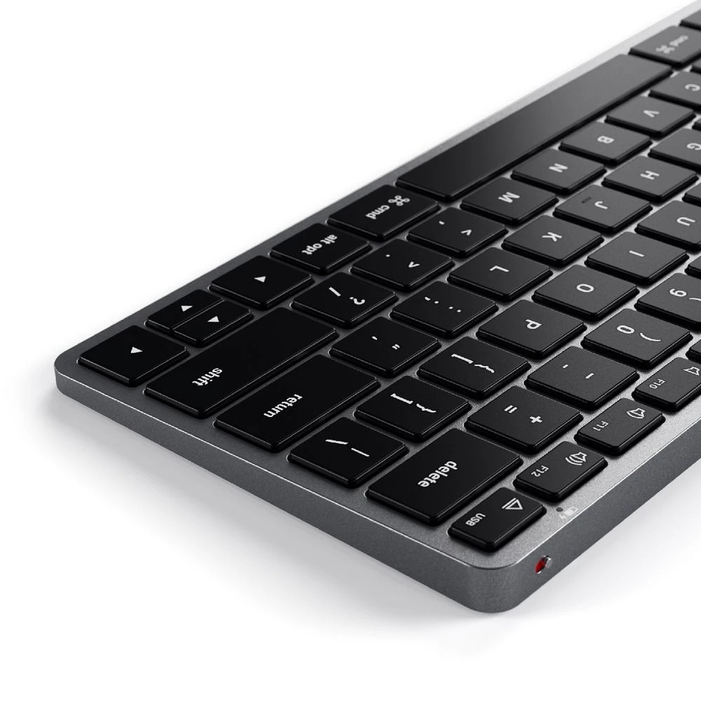 4 Satechi Slim X1 Bluetooth Keyboard Space Grey, 4 of 5
