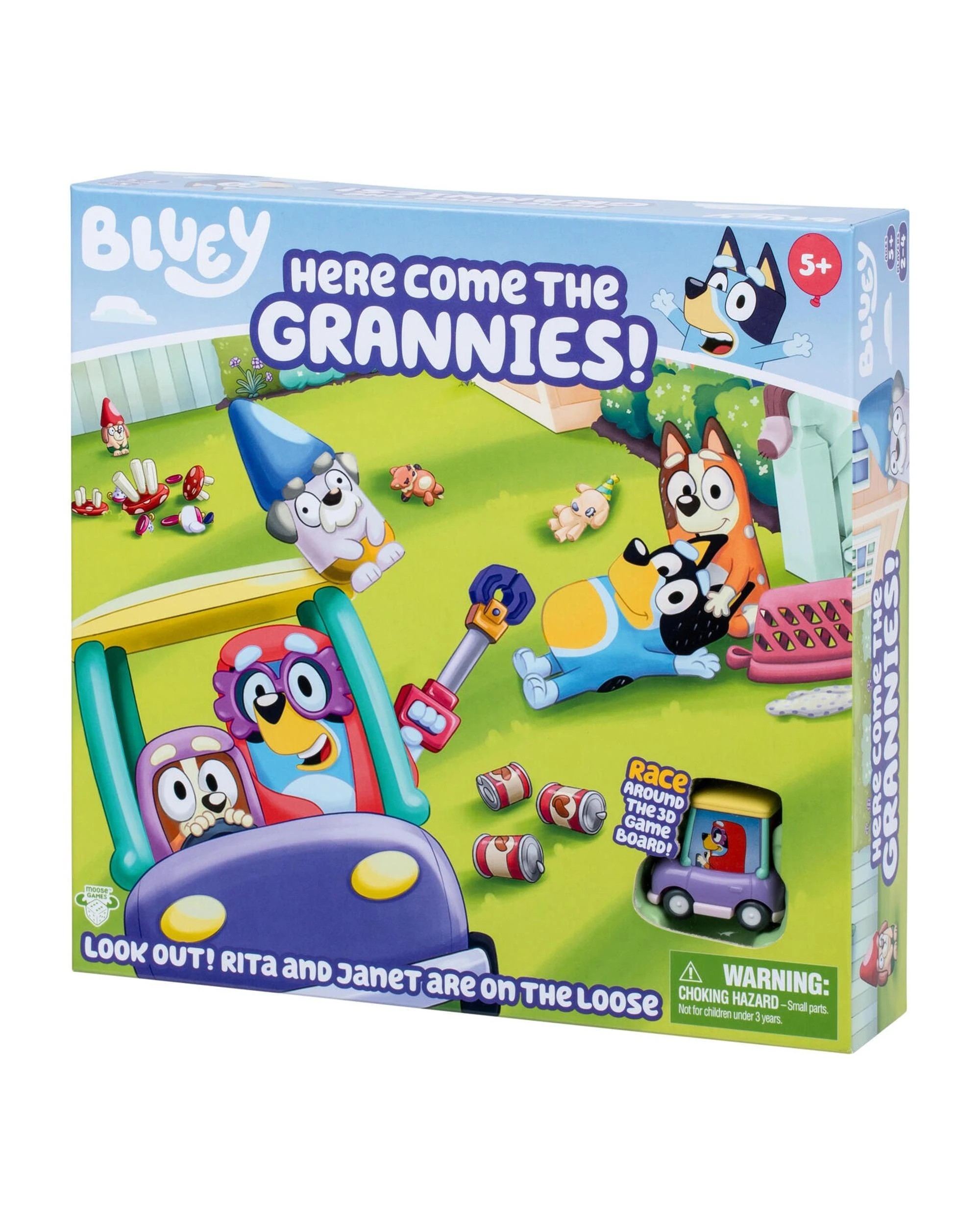 7 Bluey Here Come the Grannies Board Game, 7 of 8