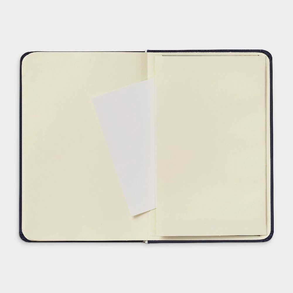 3 J.Burrows Pocket Journal Ruled 240 Page Dark Blue, 3 of 4