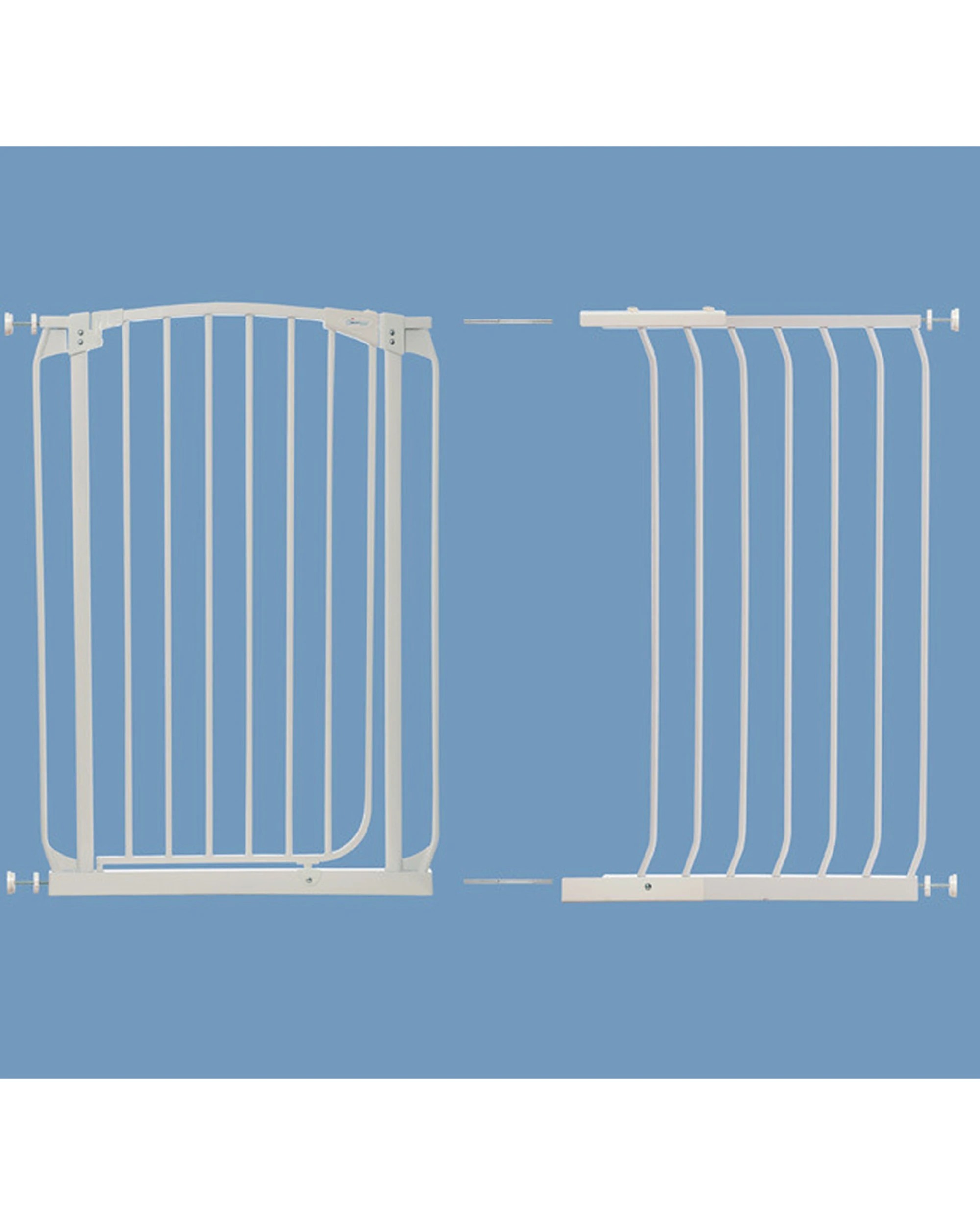 2 Dreambaby Chelsea Tall Xtra Security Gate Extension Baby Safety 54cm - White, 2 of 3