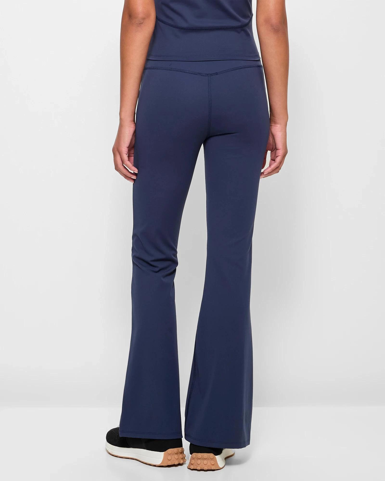 4 Target Active Studio Soft Flare Pants NAVY BLUE, 4 of 5