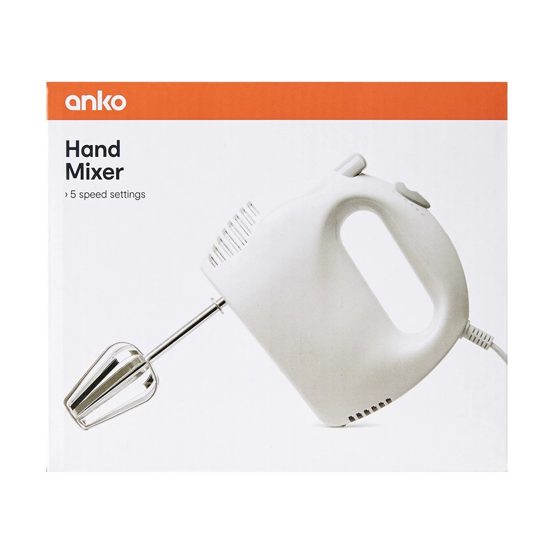 8 Hand Mixer - White, 8 of 8