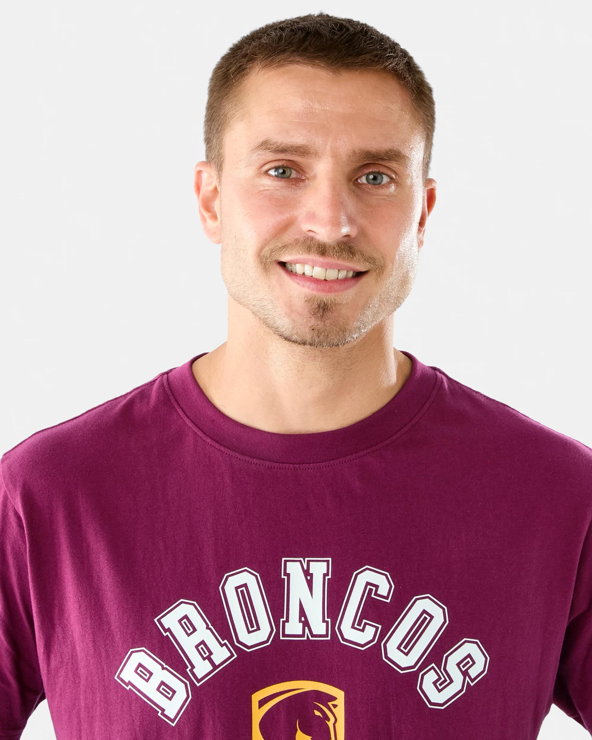 3 NRL Adult T-shirt Broncos, 3 of 8