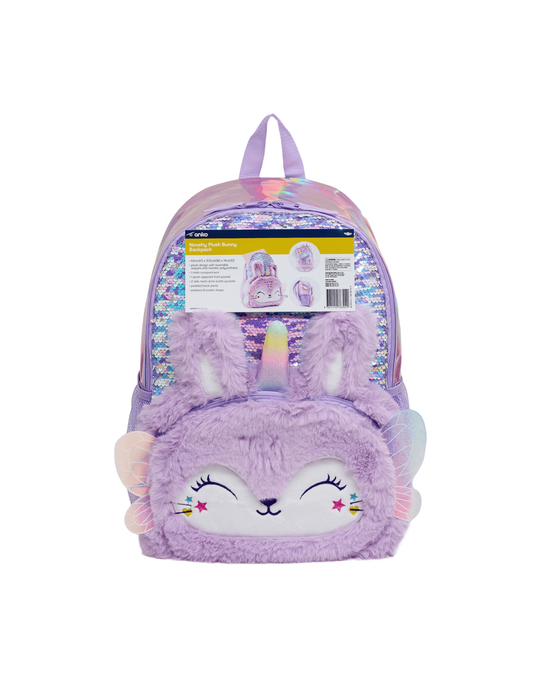 10 Novelty Plush Bunny Backpack, 10 of 10