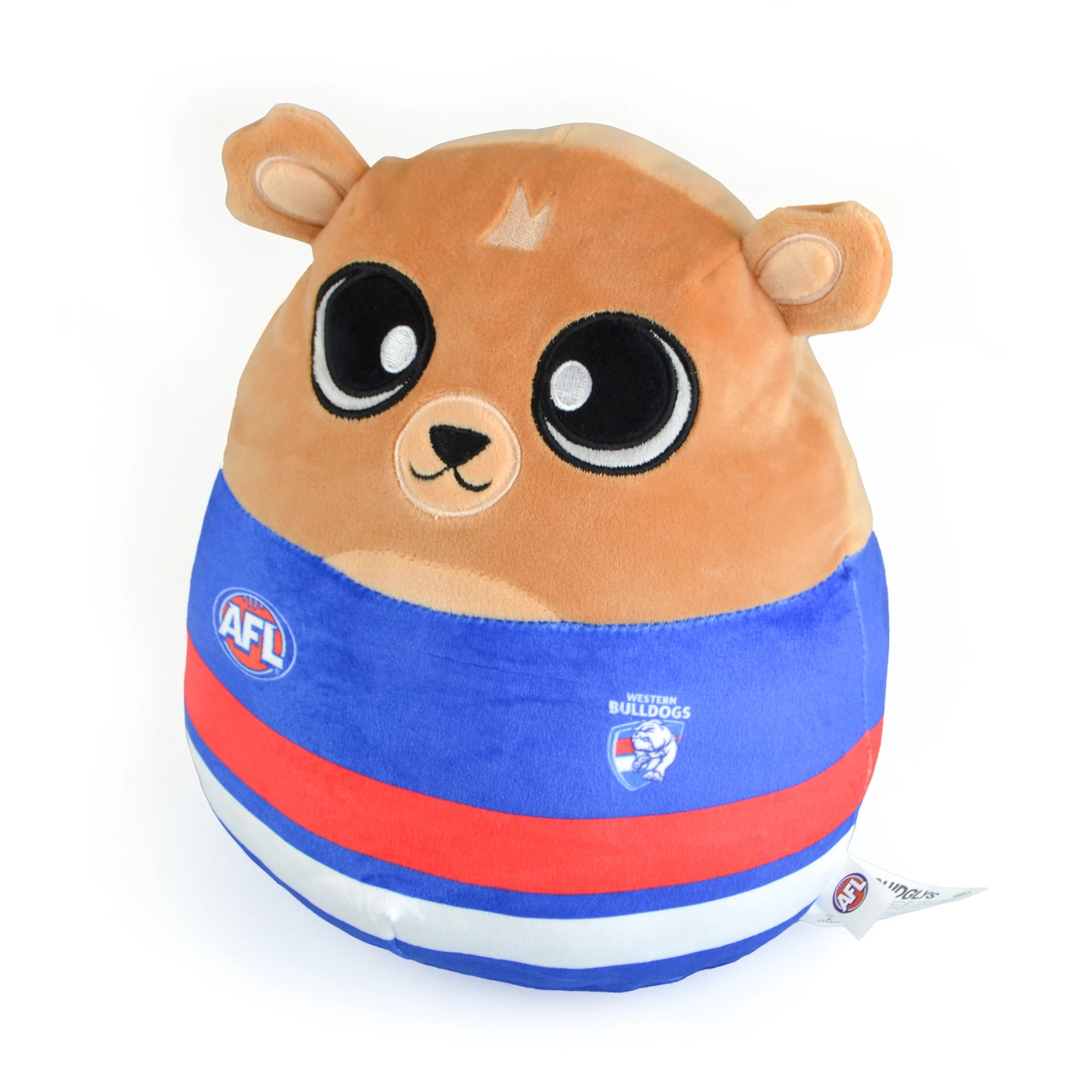 2 AFL Squidglys Bulldogs Plush Toy, 2 of 2