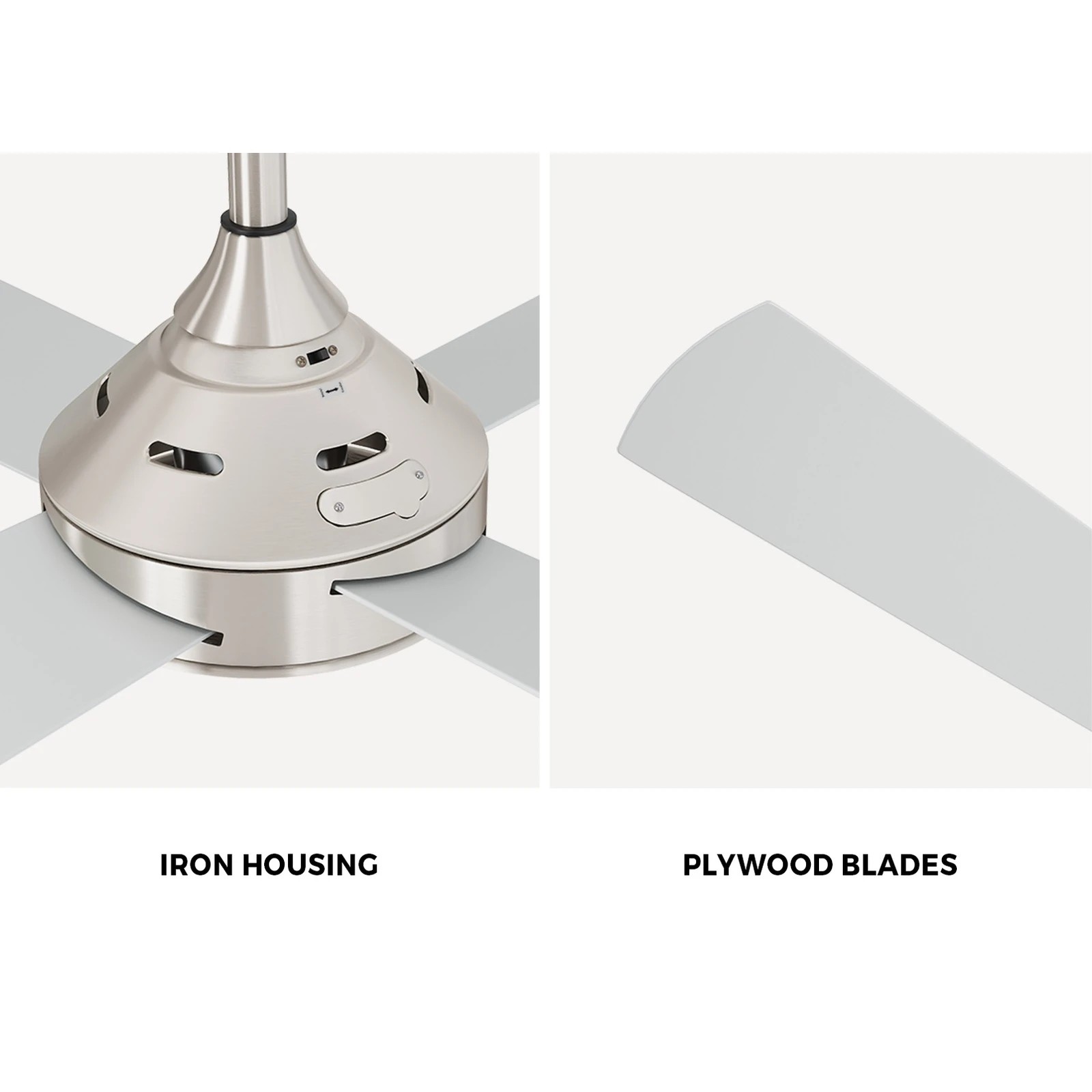 7 Vevare 52" Ceiling Fan AC Motor with Remote Control, 7 of 10