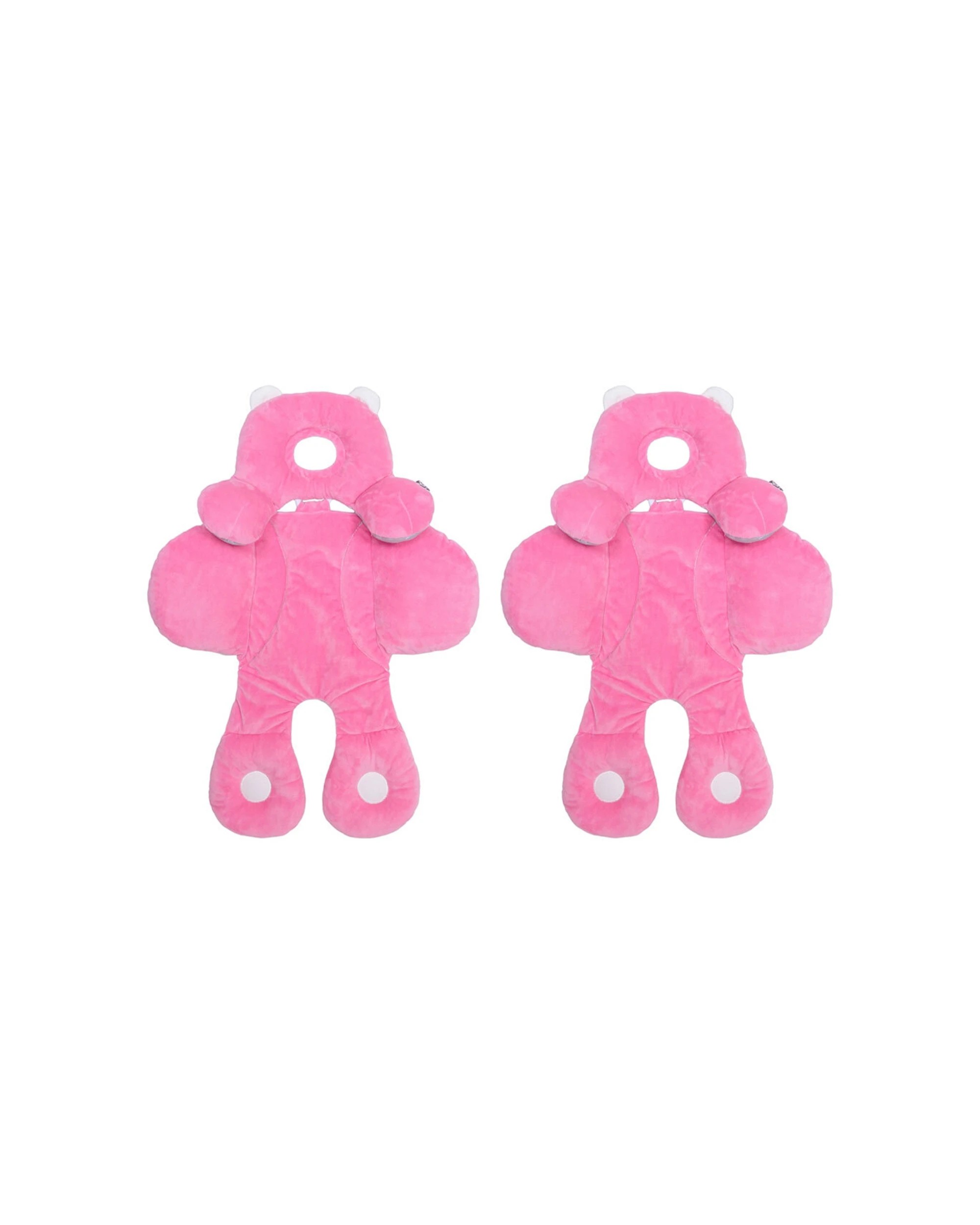 1 Benbat 2PK Infant Baby Head And Body Support Pillow Reversible 0-12 Months - Pink, 1 of 3