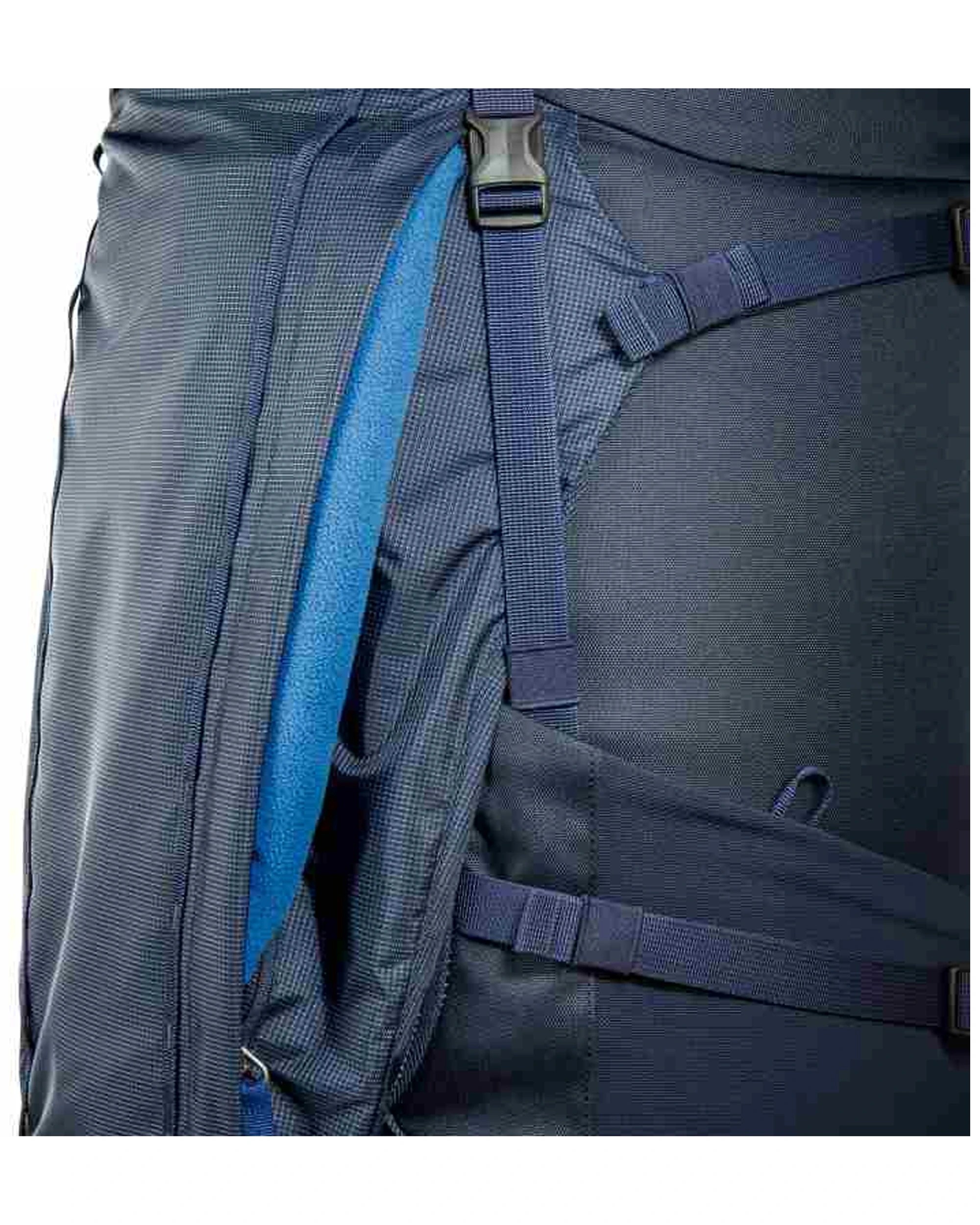 7 Tatonka Yukon 60 Plus 10L Travel Backpack Removable Lid Ergonomic Hip Strap - Blue, 7 of 10
