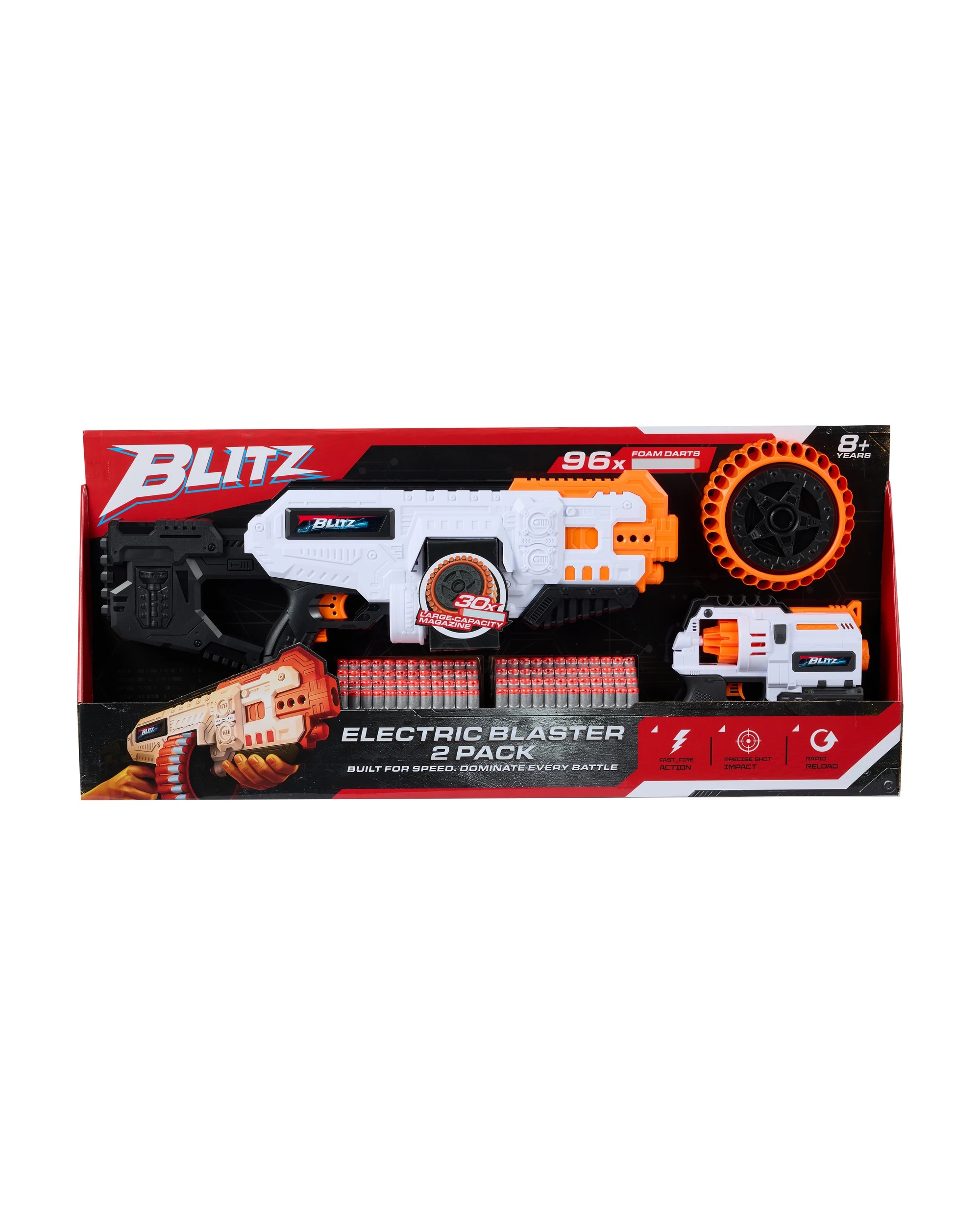 1 2 Pack Blitz Electric Blasters, 1 of 9