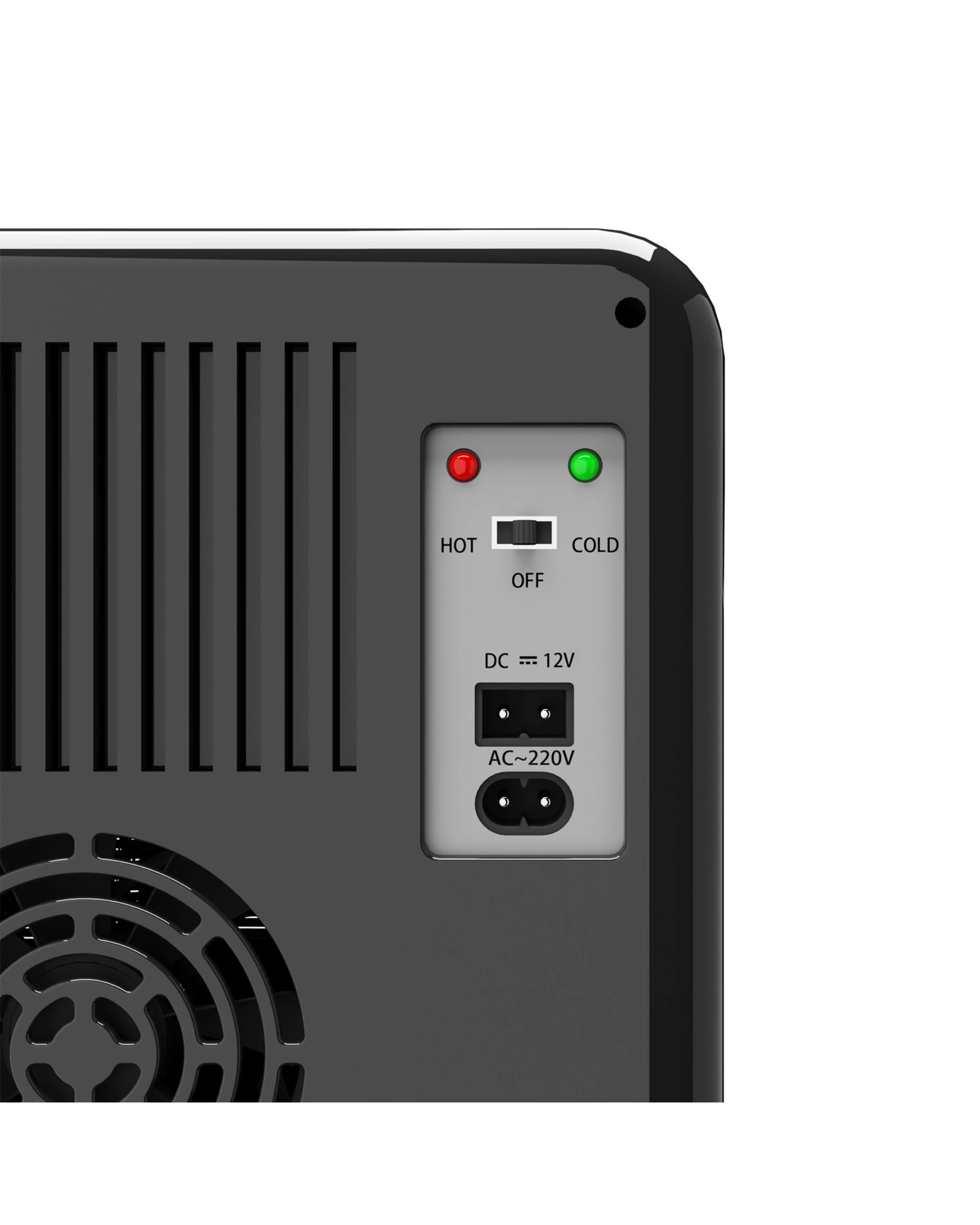 3 Advwin Mini Fridge 22L Car Refrigerator - Black, 3 of 7