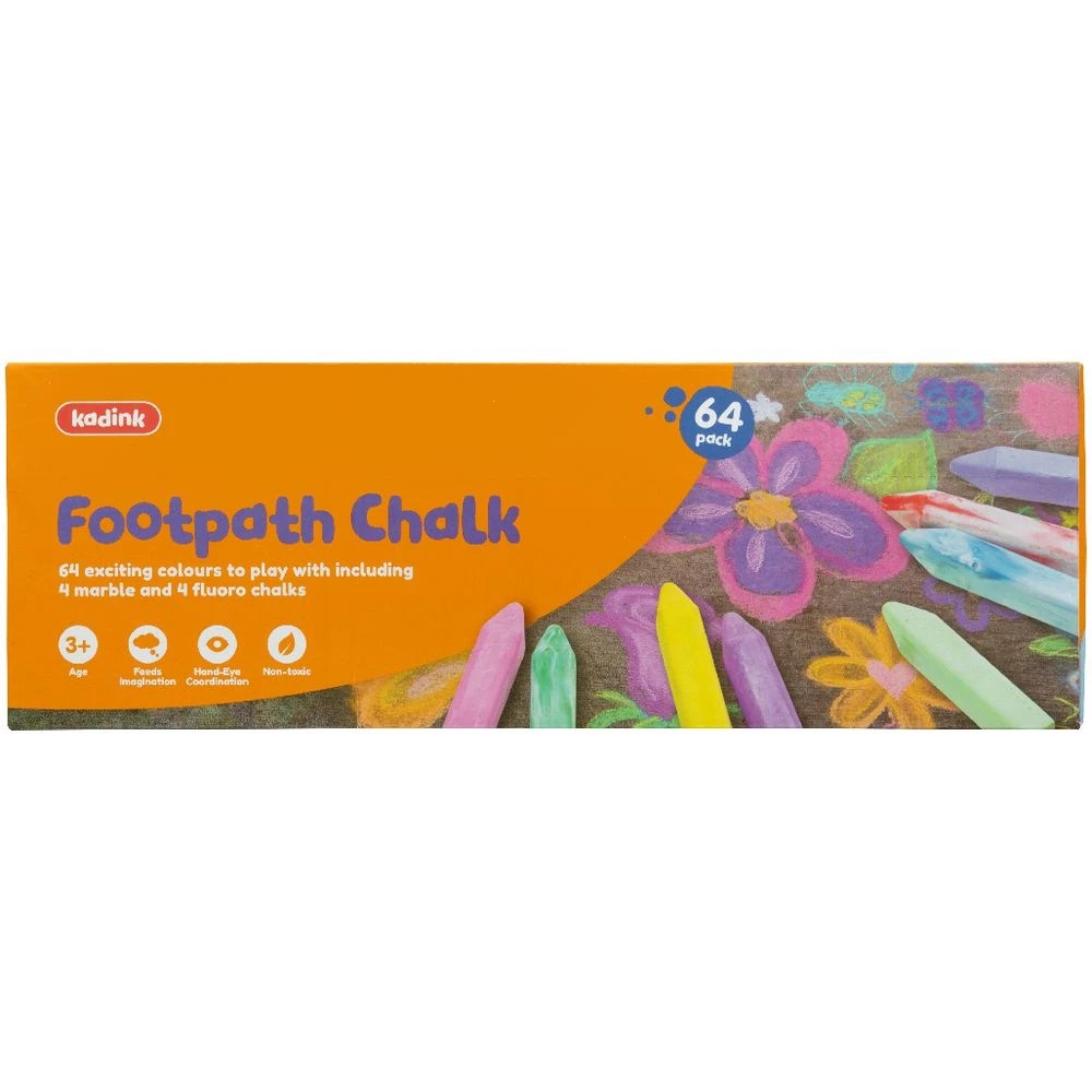 5 Kadink Footpath Chalk 64 Pack, 5 of 6