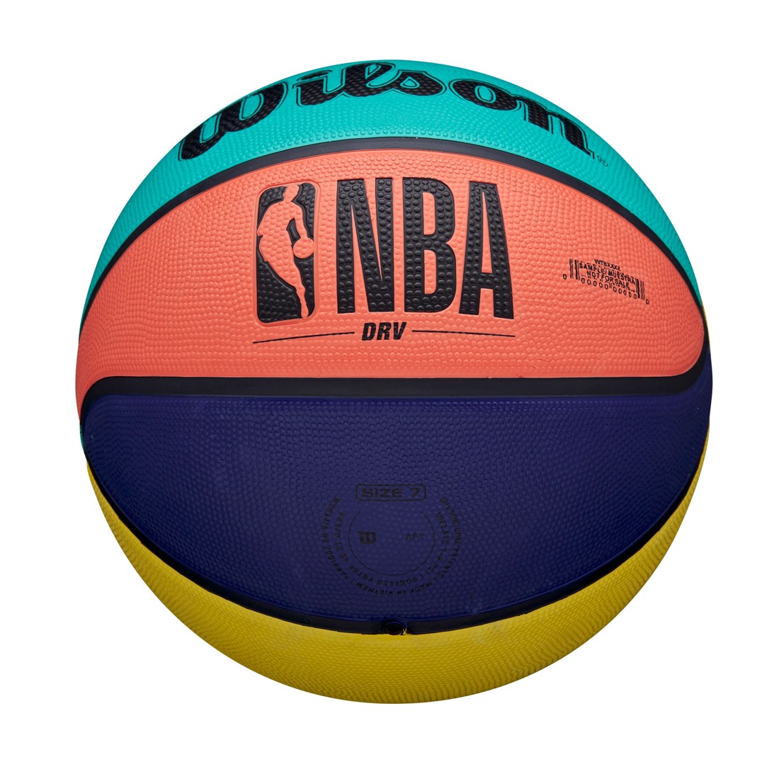 4 Wilson NBA Rainbow Basketball - Size 7, 4 of 5