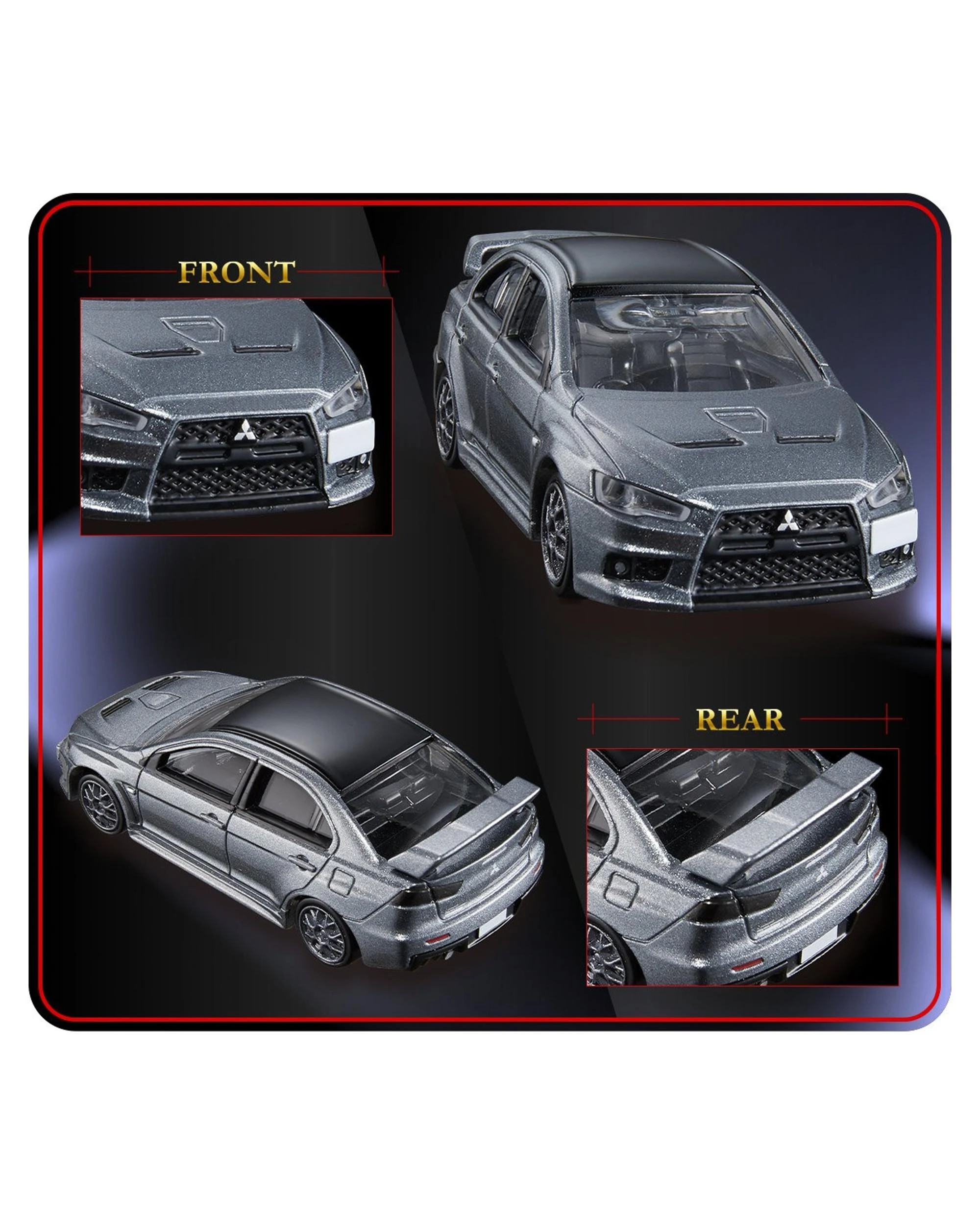2 Tomica Premium 02 2023 Mitsubishi Lancer Evolution Final Edition, 2 of 2
