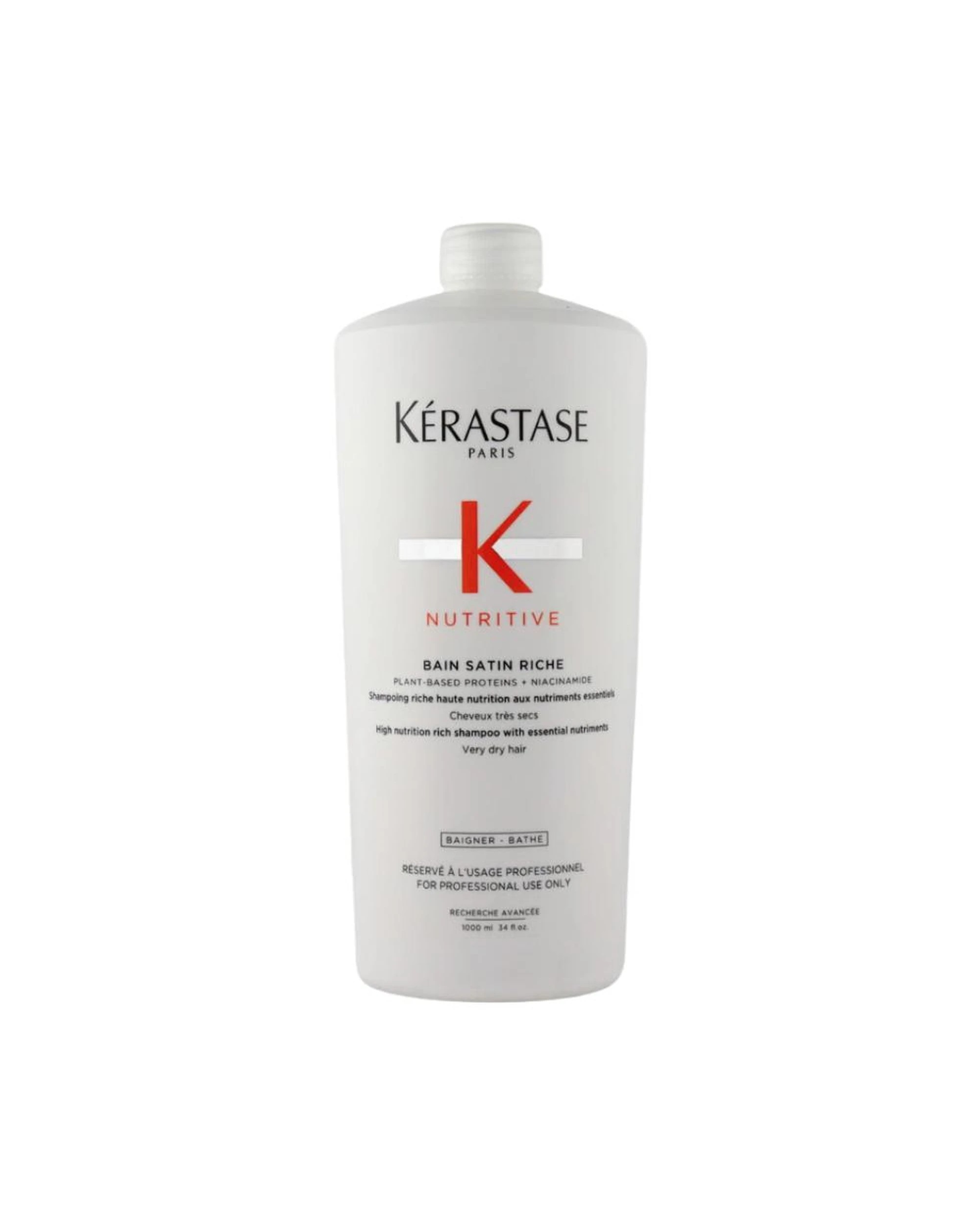 1 Kerastase Nutritive Bain Satin Riche Shampoo 1 Litre/1000mL, 1 of 1