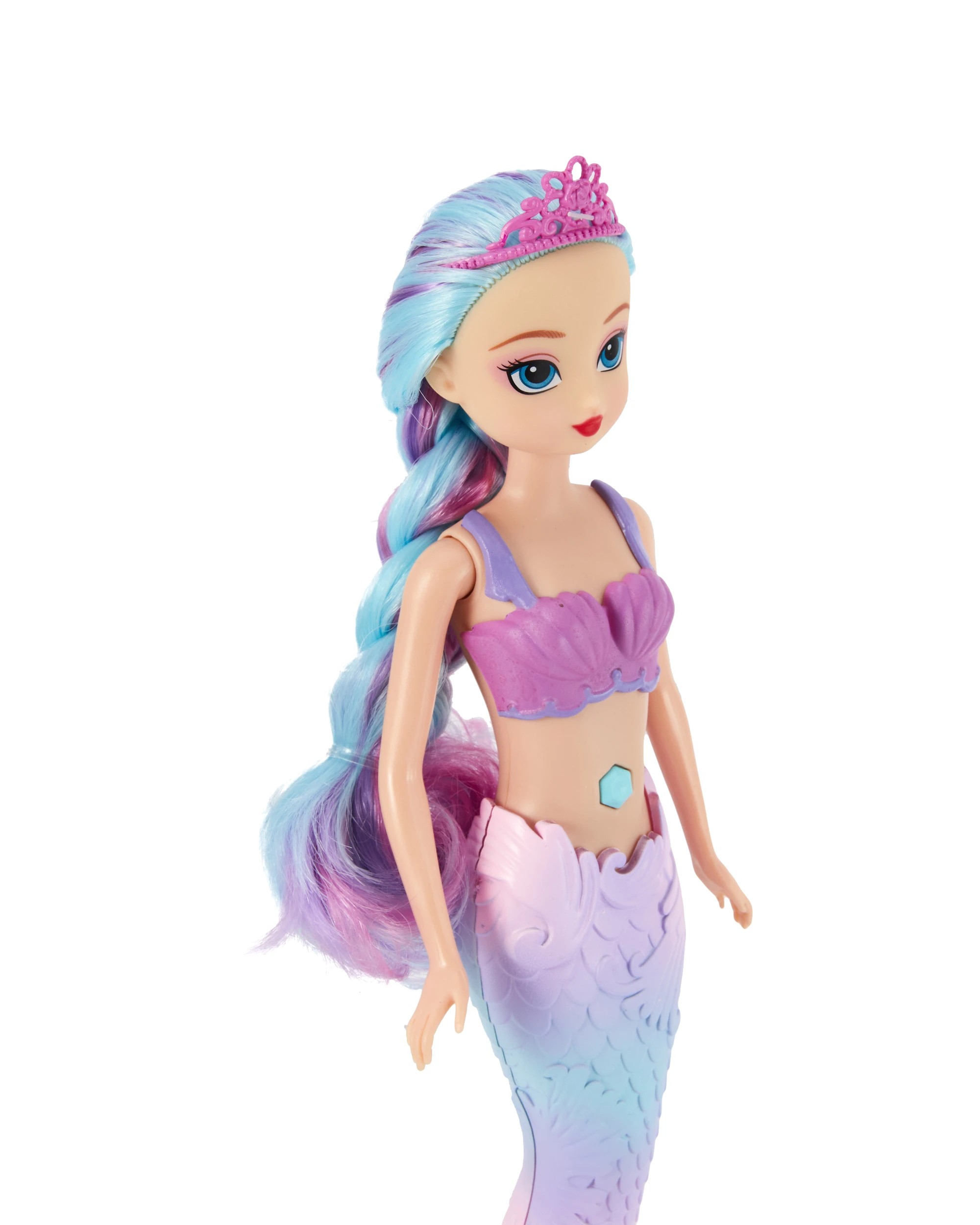 4 5 Piece Light Up Mermaid Fashion Doll, 4 of 8