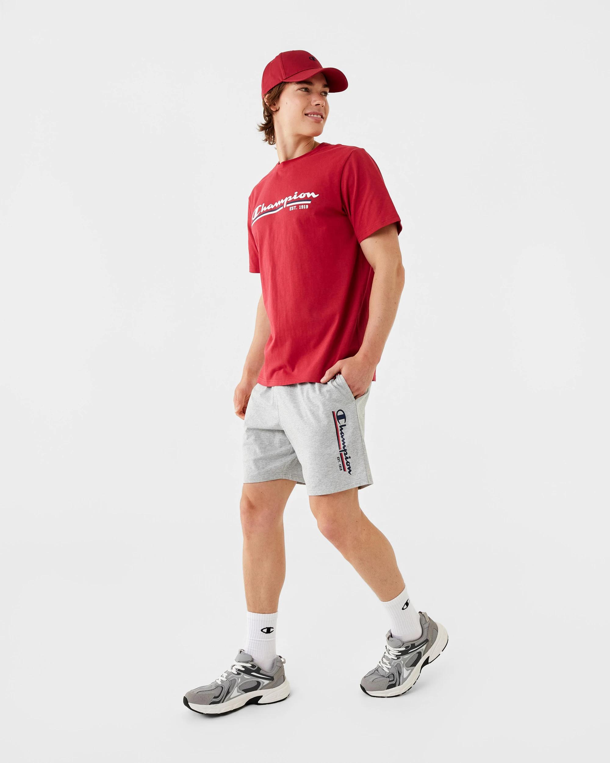 3 Champion Script Adult T-shirt Dep Claret, 3 of 8