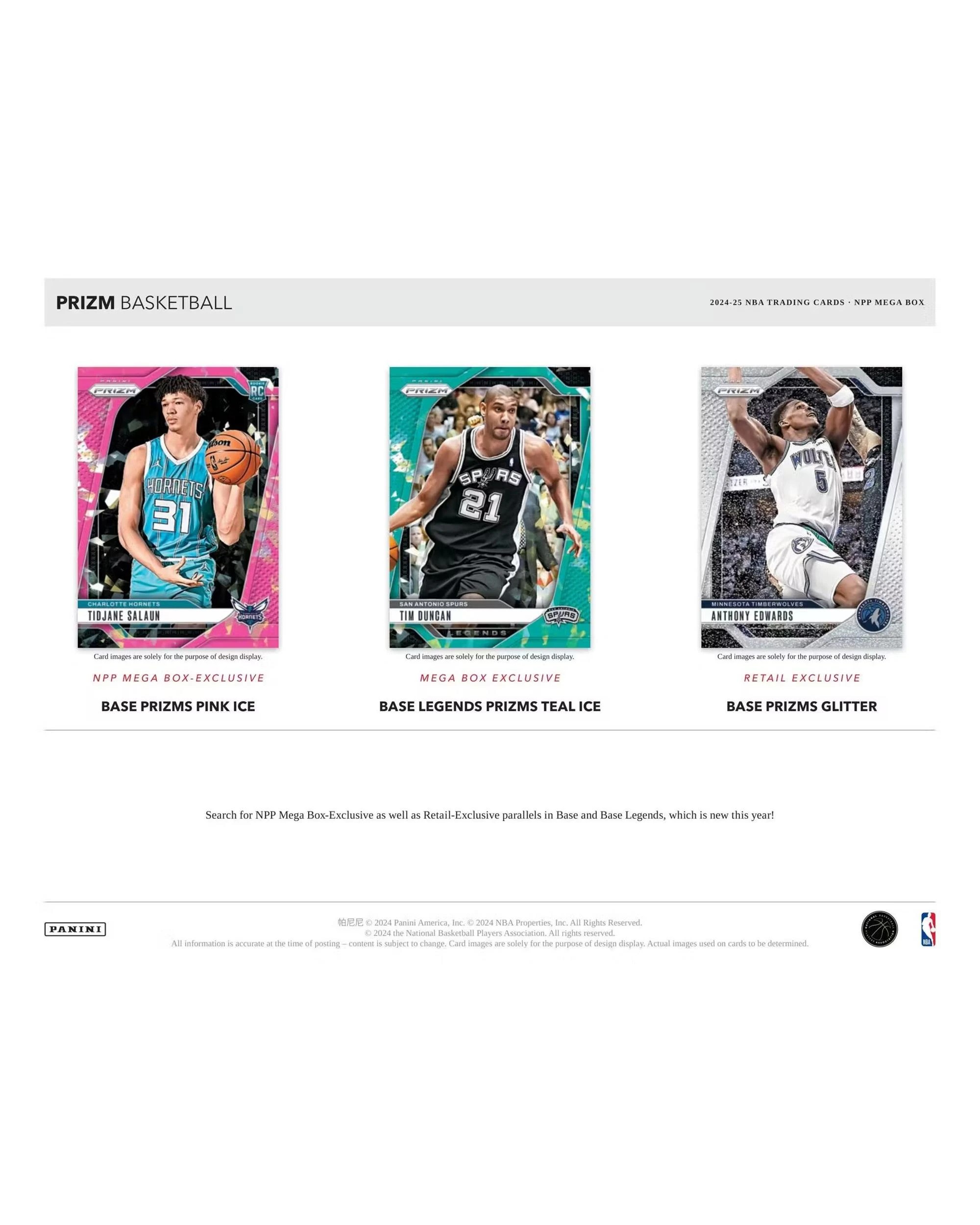 5 Panini 2024/2025 NBA Prizm Basketball Mega Box, 5 of 7