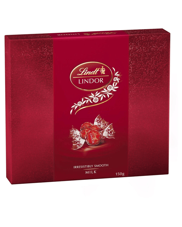 Lindt LINDOR Milk Chocolate Gift Box 150g