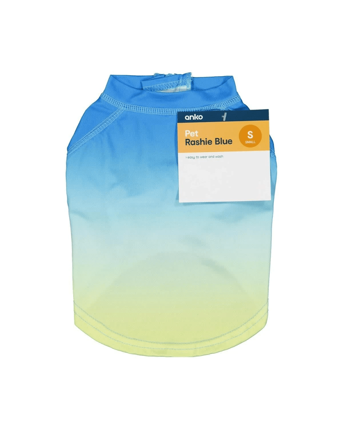 9 Pet Rashie - Small, Blue, 9 of 9