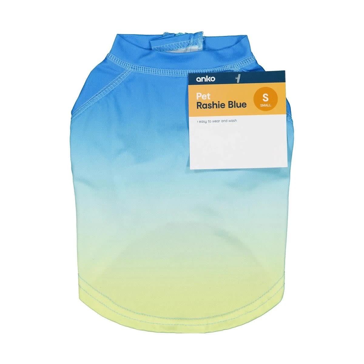 9 Pet Rashie - Small, Blue, 9 of 9