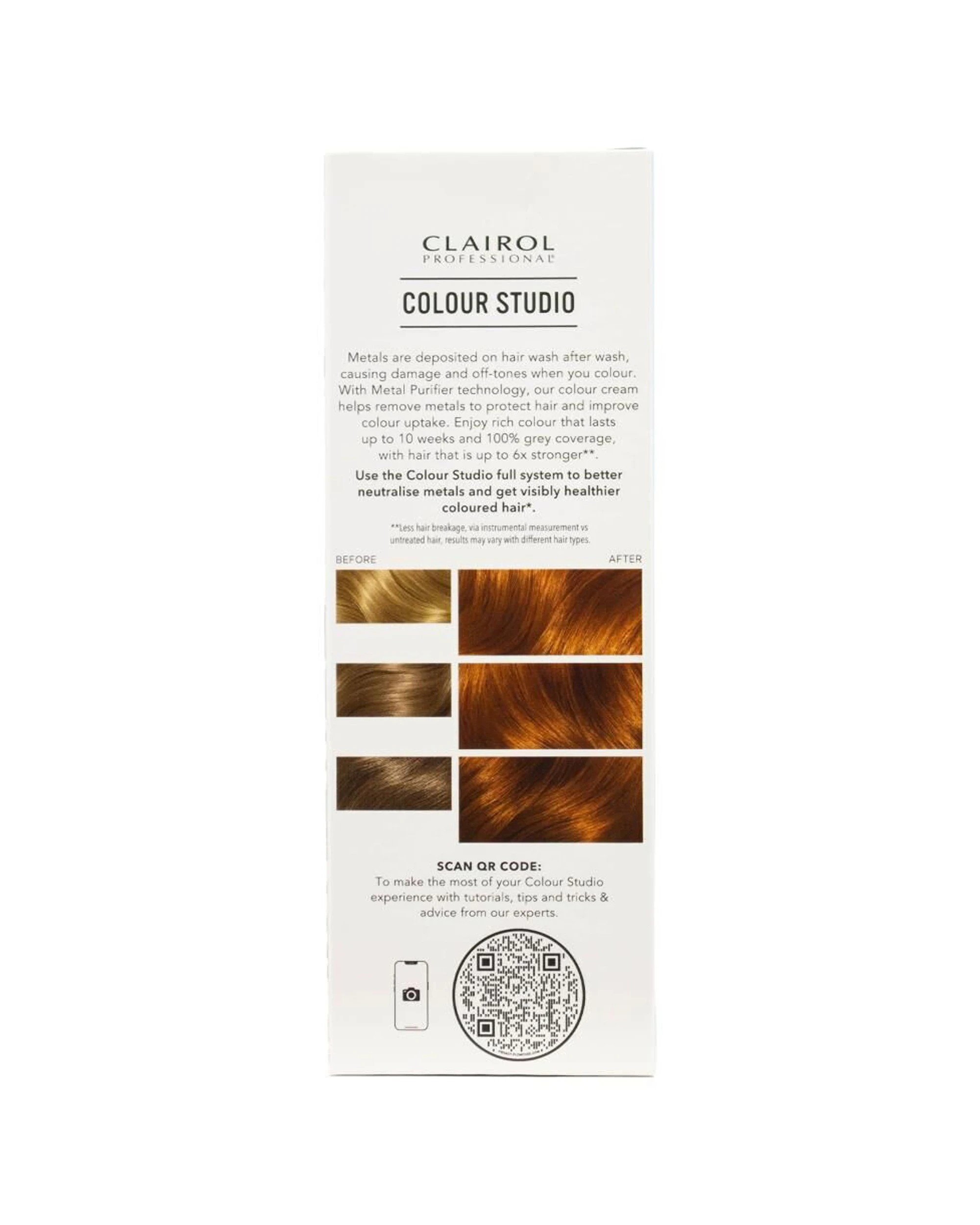 3 Clairol 6PK Professional Permanent Hair Colour Pack Multiple Applications Hair Dye 7/43 - Beige, 3 of 5