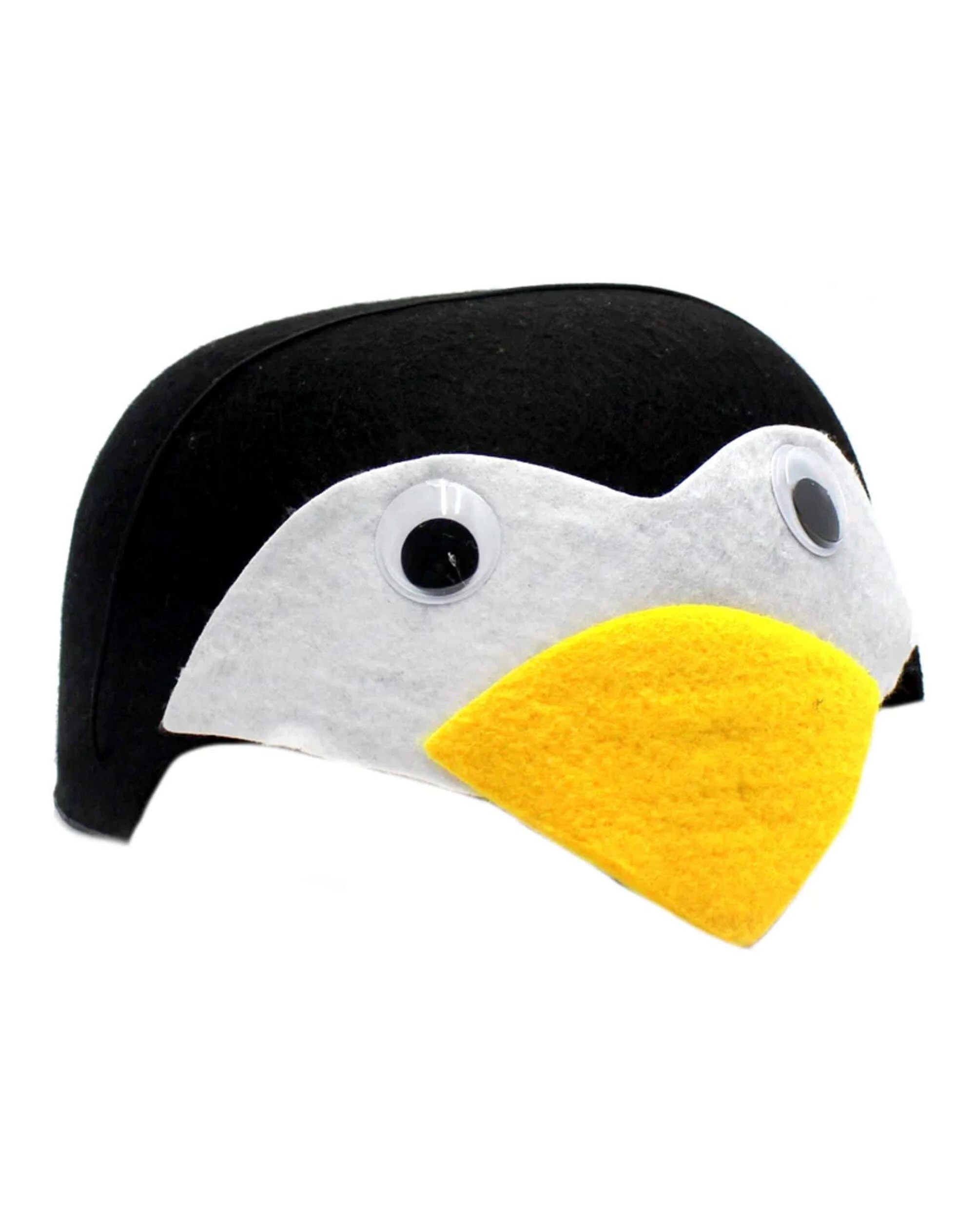 1 Partyrama Penguin Felt Hat - Black, 1 of 1