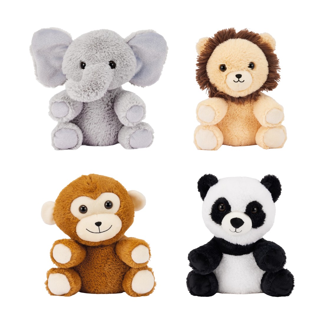 1 Soft Faux Fur Jungle Animal - Assorted, 1 of 2