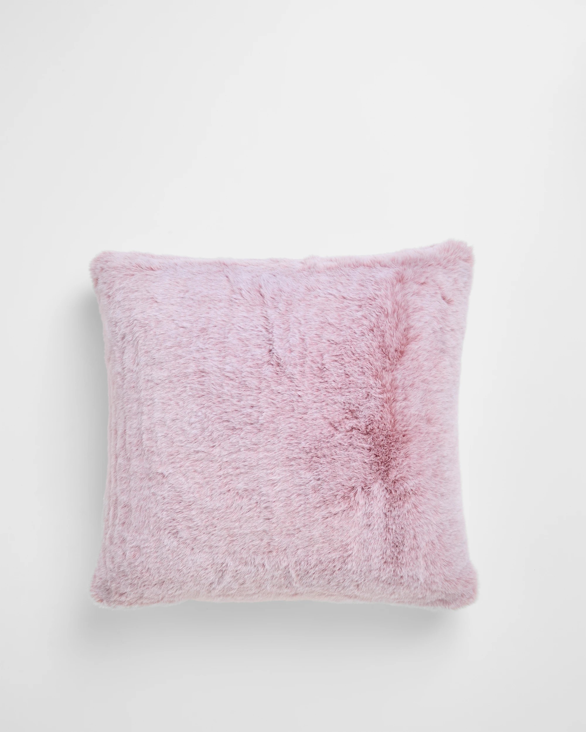 1 Target Leo Faux Fur Cushion - Pink, 1 of 2